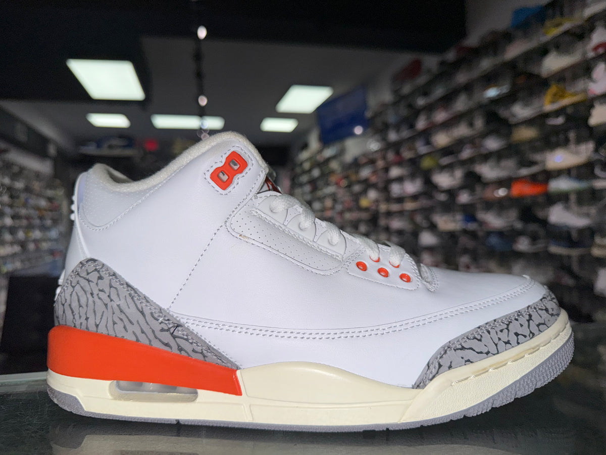 Size 9.5 (11W) Air Jordan 3 "Georgia Peach"