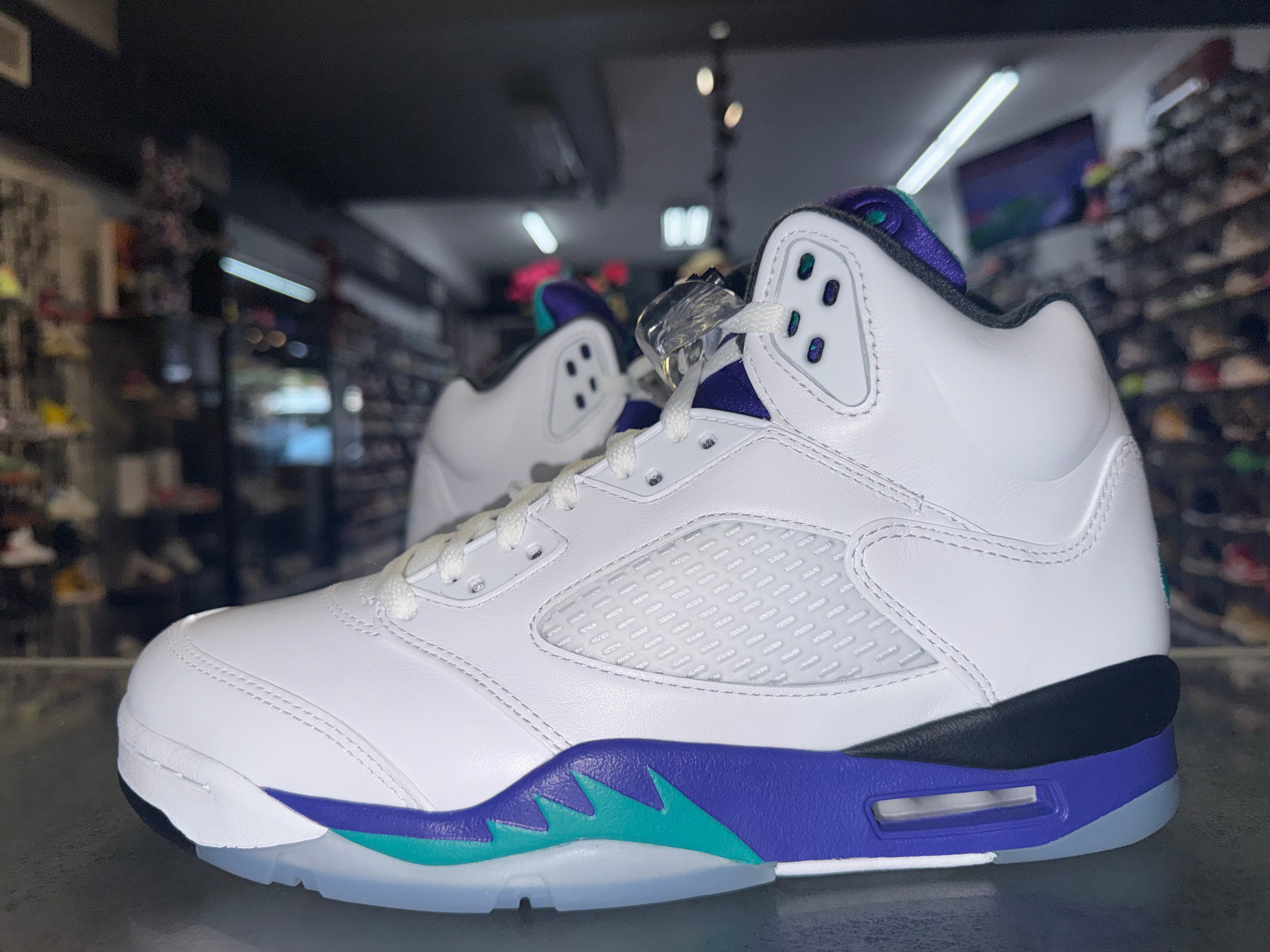 Size 9 Air Jordan 5 "Grape"