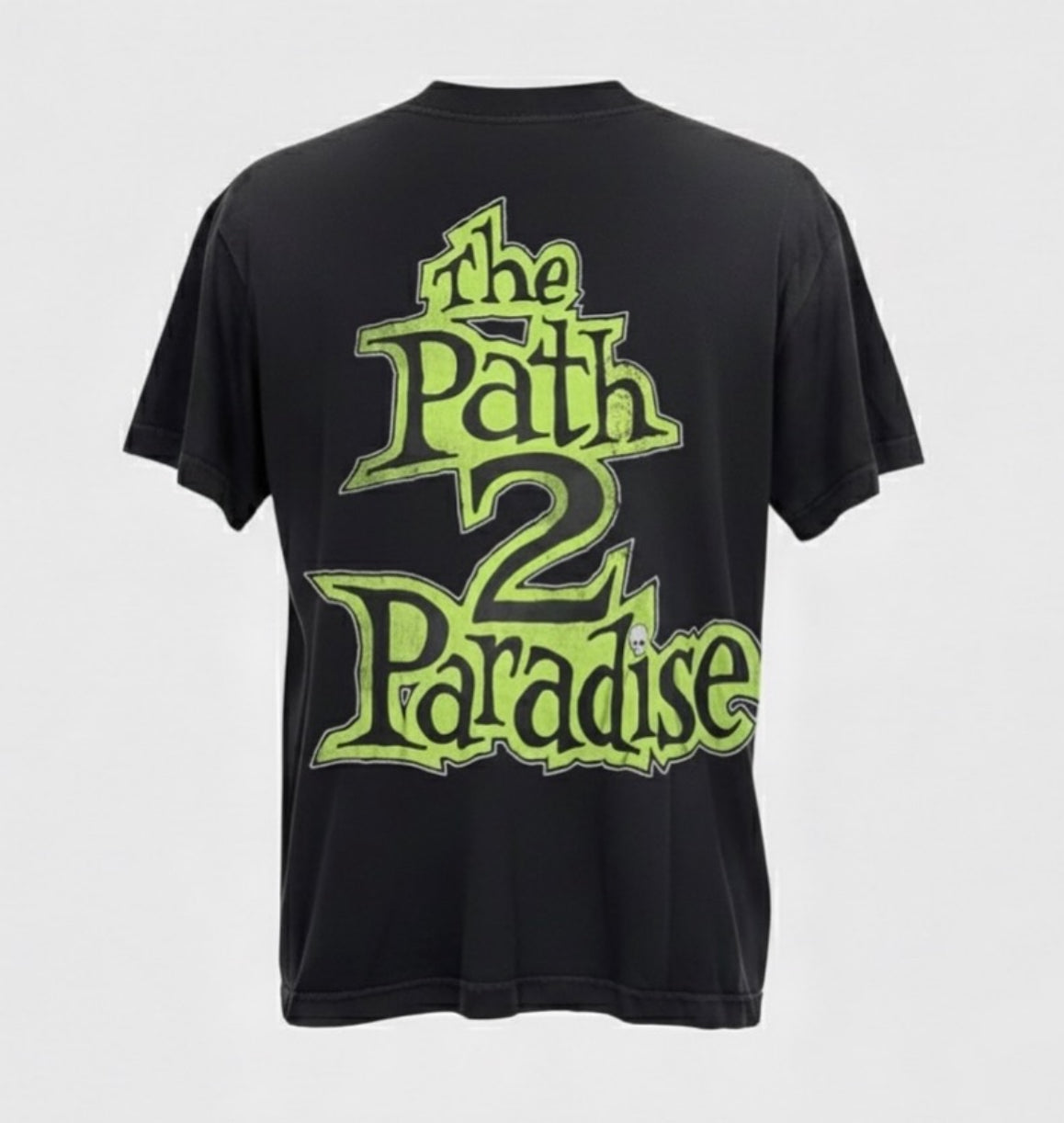 Size S Hellstar Hand Walk Tee “Washed Black” Brand New