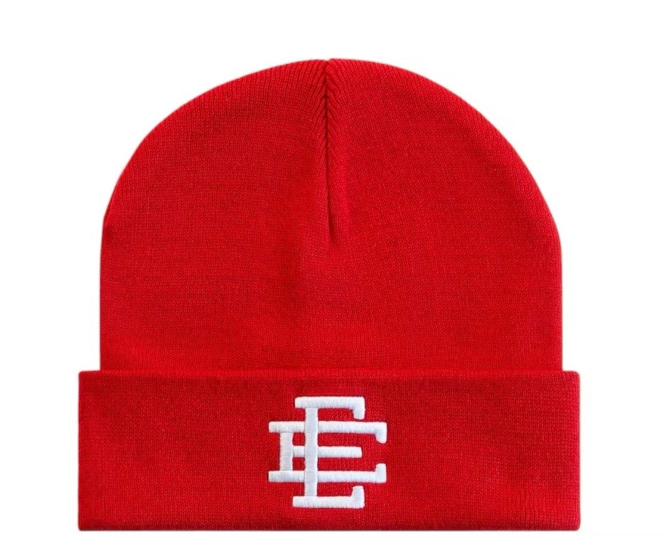 Size OS Eric Emanuel EE Beanie “Red” Brand New