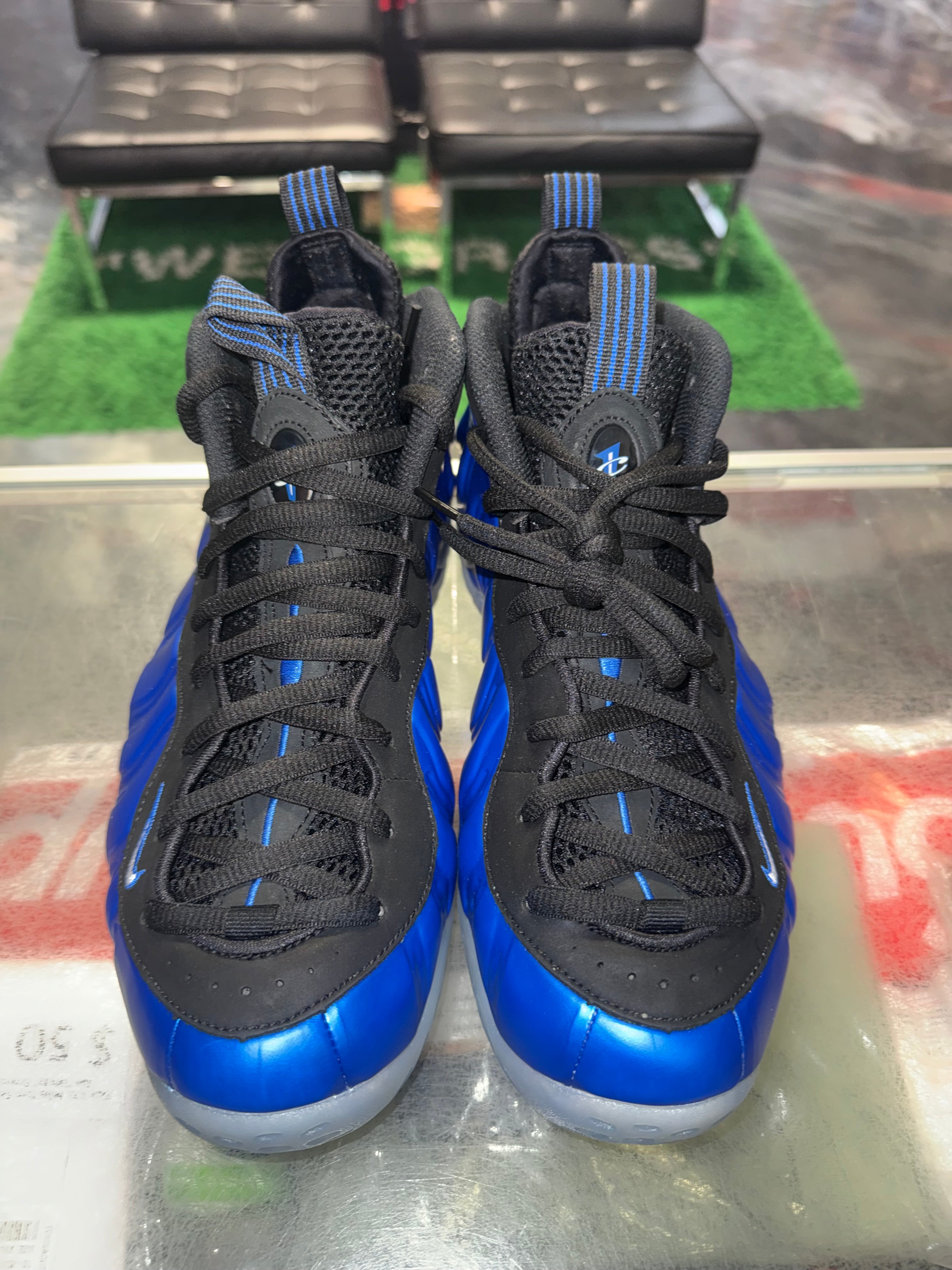 Size 11.5 Air Foamposite One “International Blue” Brand New