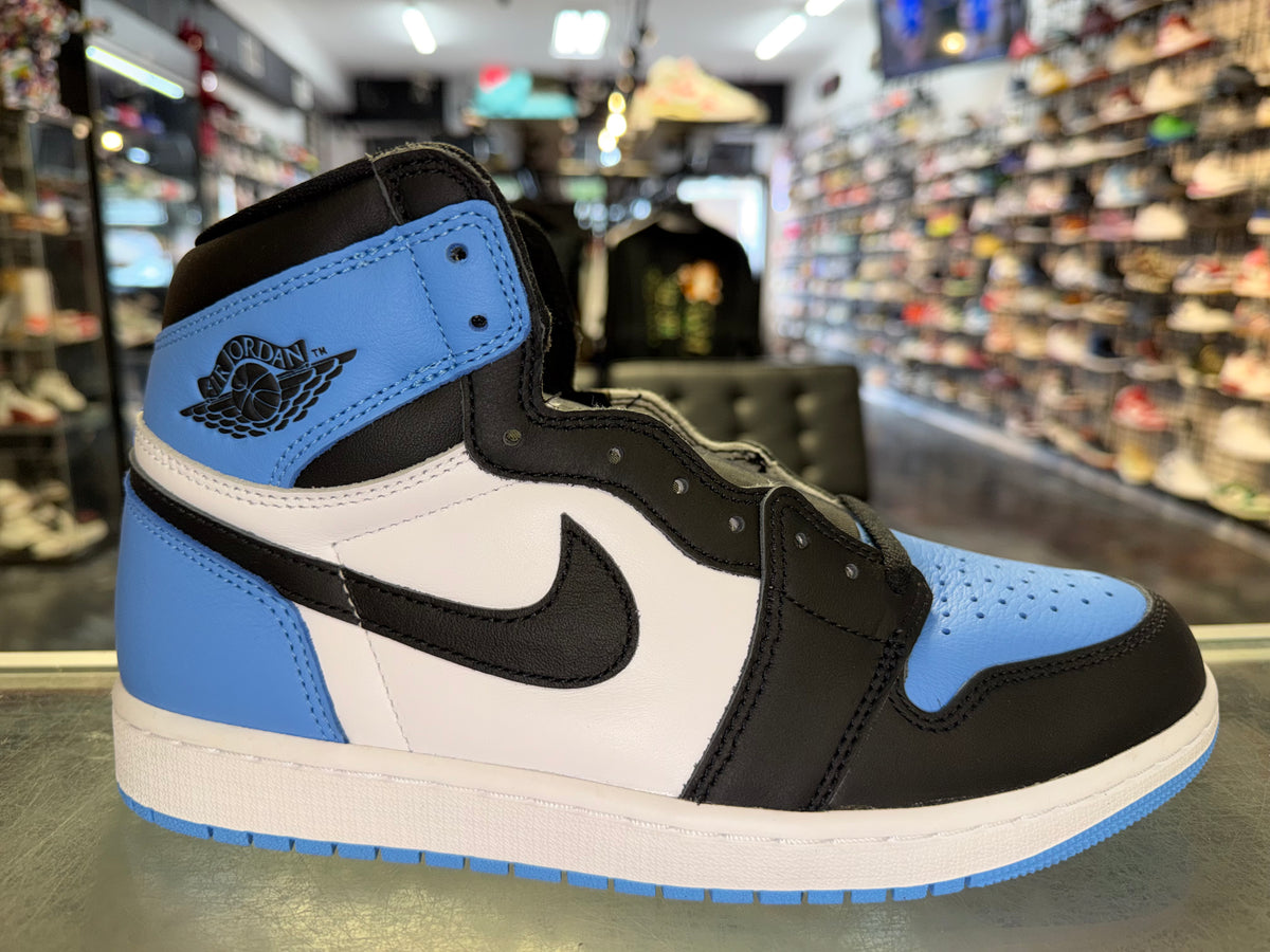 Size 9 Air Jordan 1 "UNC Toe" Brand New