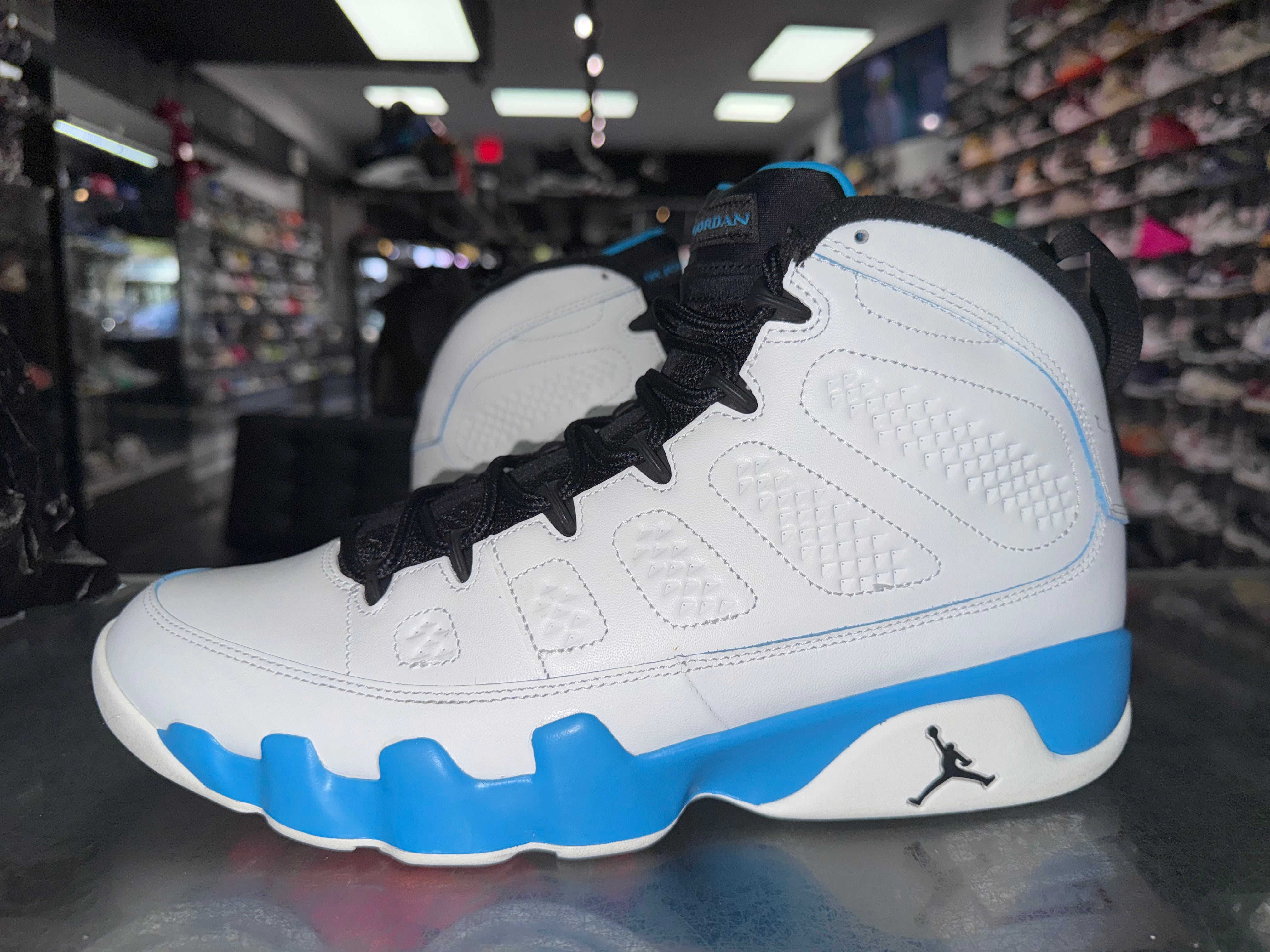 Size 12 Air Jordan 9 "Powder Blue"