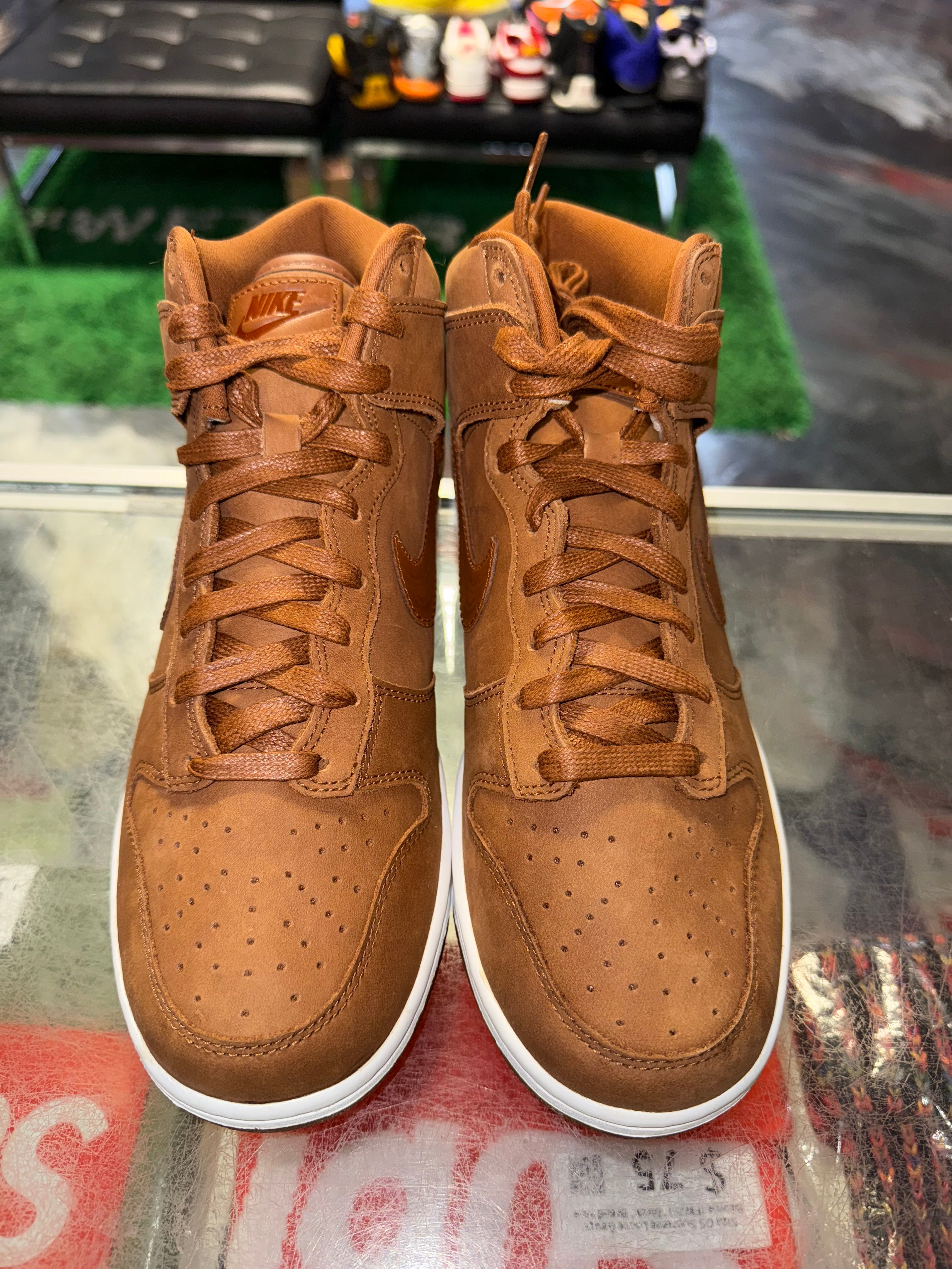 Size 6.5 (8W) Dunk High Premium "Pecan" Brand New