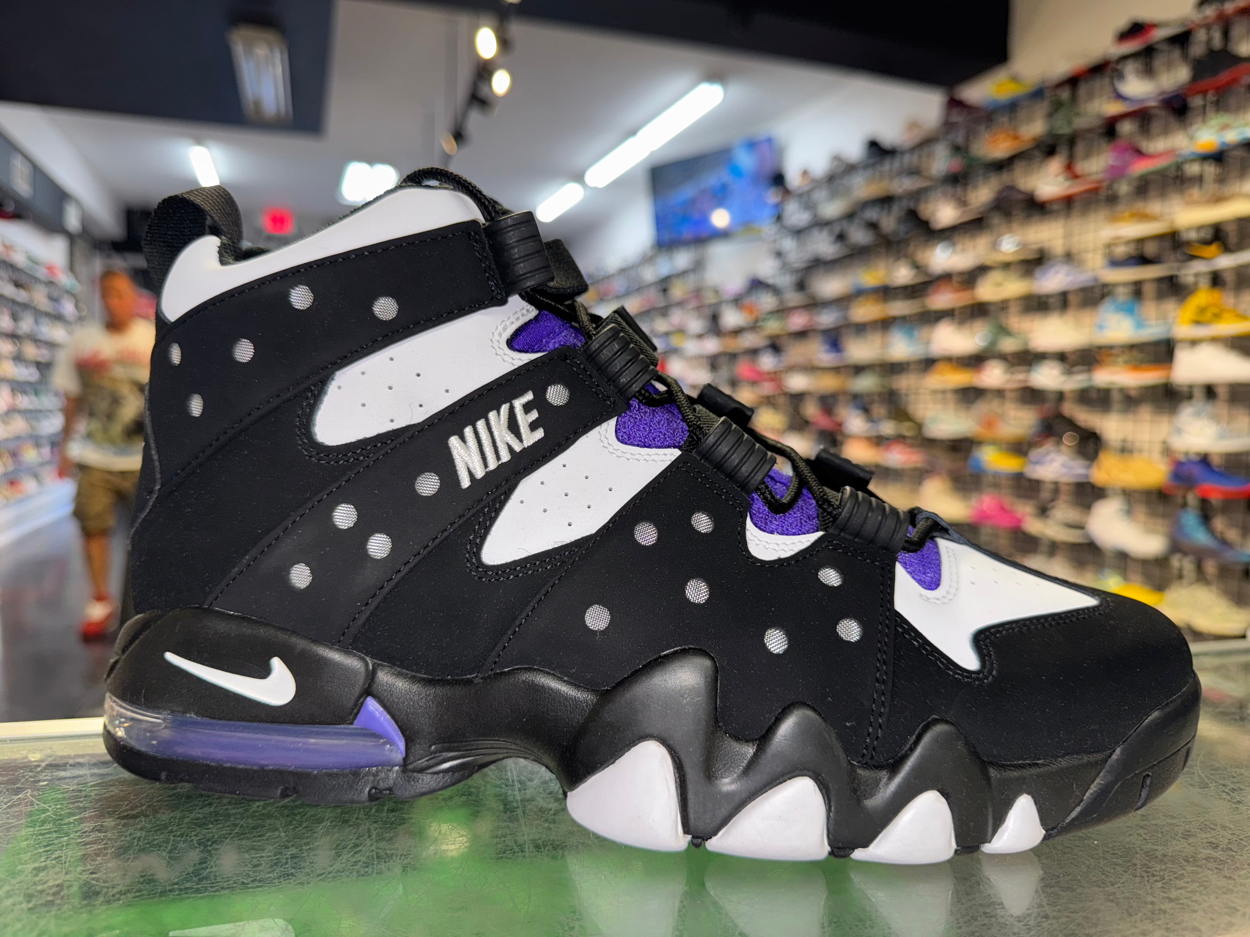Size 10.5 Air Max 2 CB '94 "Black White Purple" Brand New