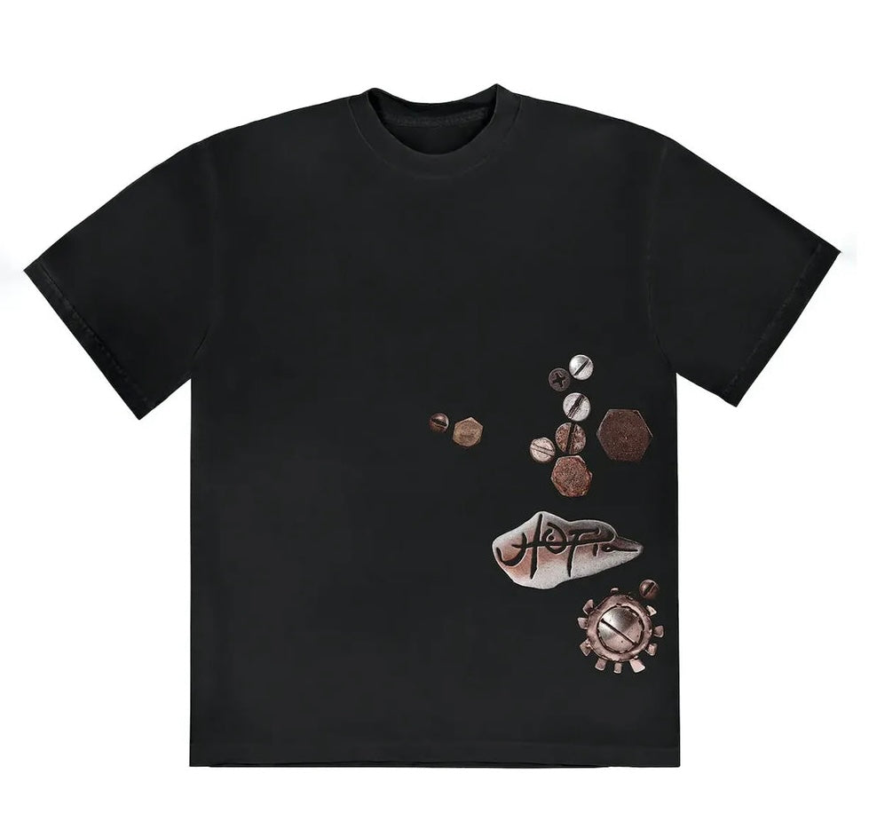 Size M (Fits S) Travis Scott Utopia Tee “Black”