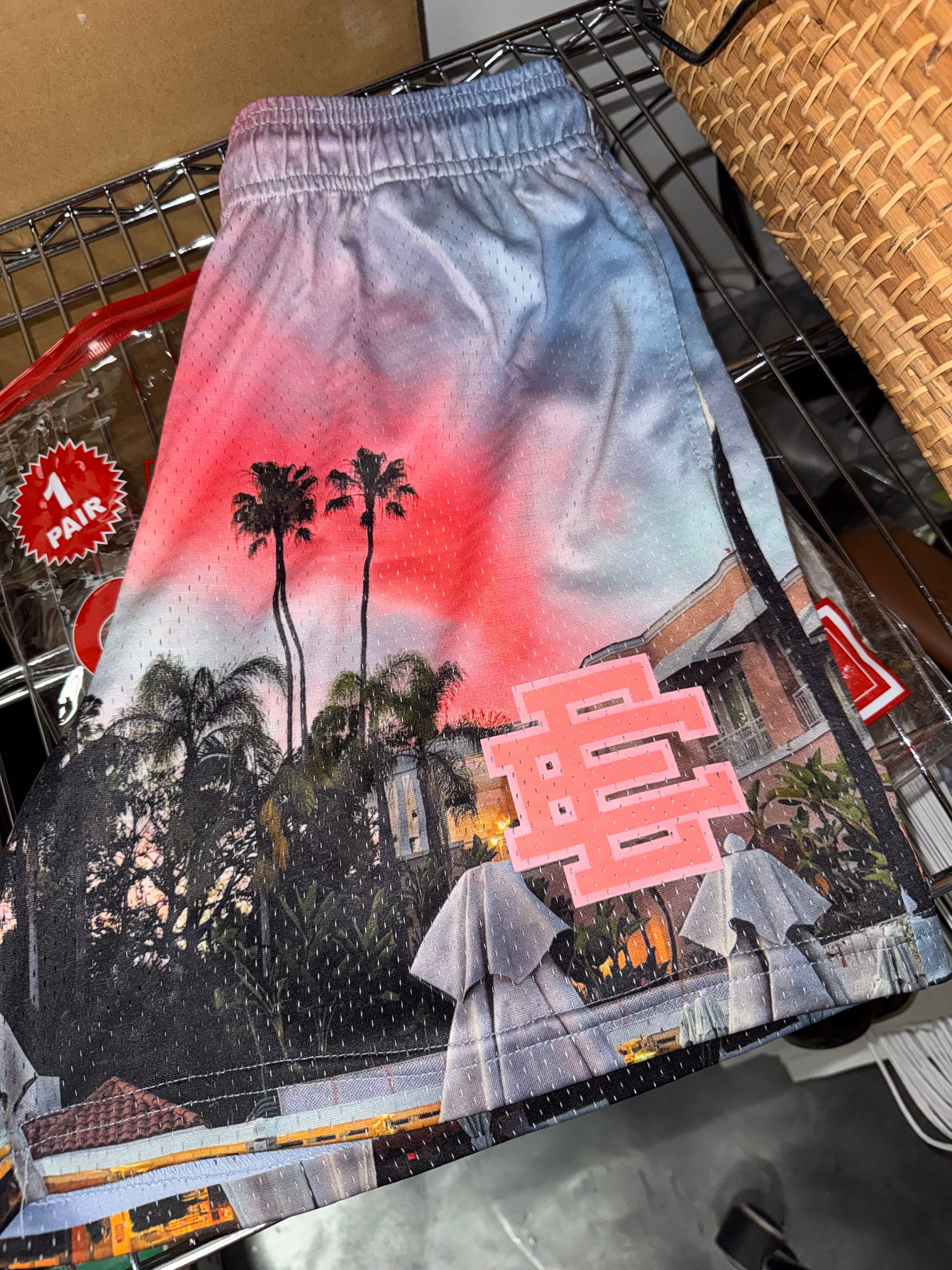 Size M Eric Emanuel EE Shorts “Beverly Hills” Brand New