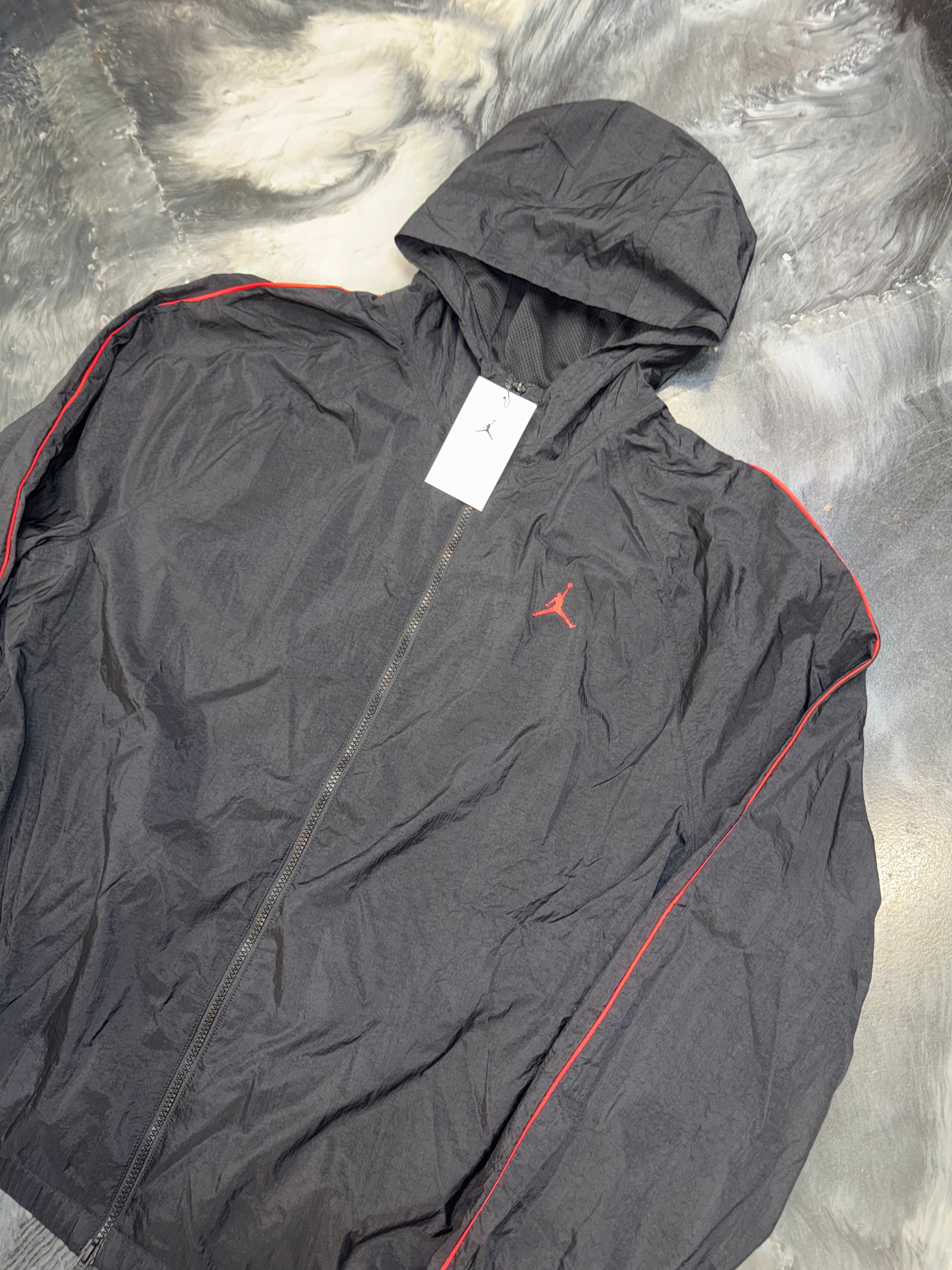 Size XXL Air Jordan Track Jacket “Infrared/Black” Brand New