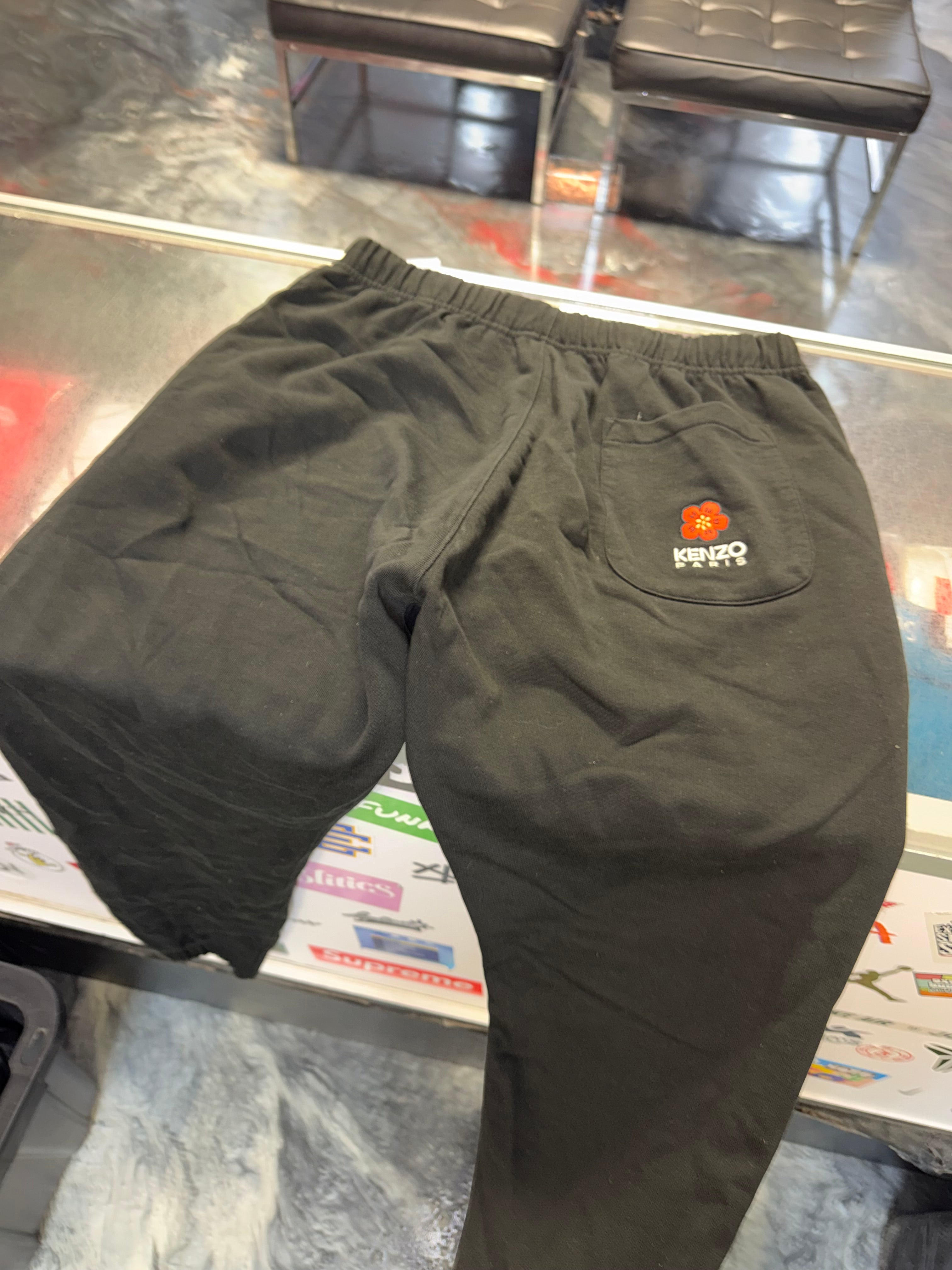Large Kenzo Sweatpants Black