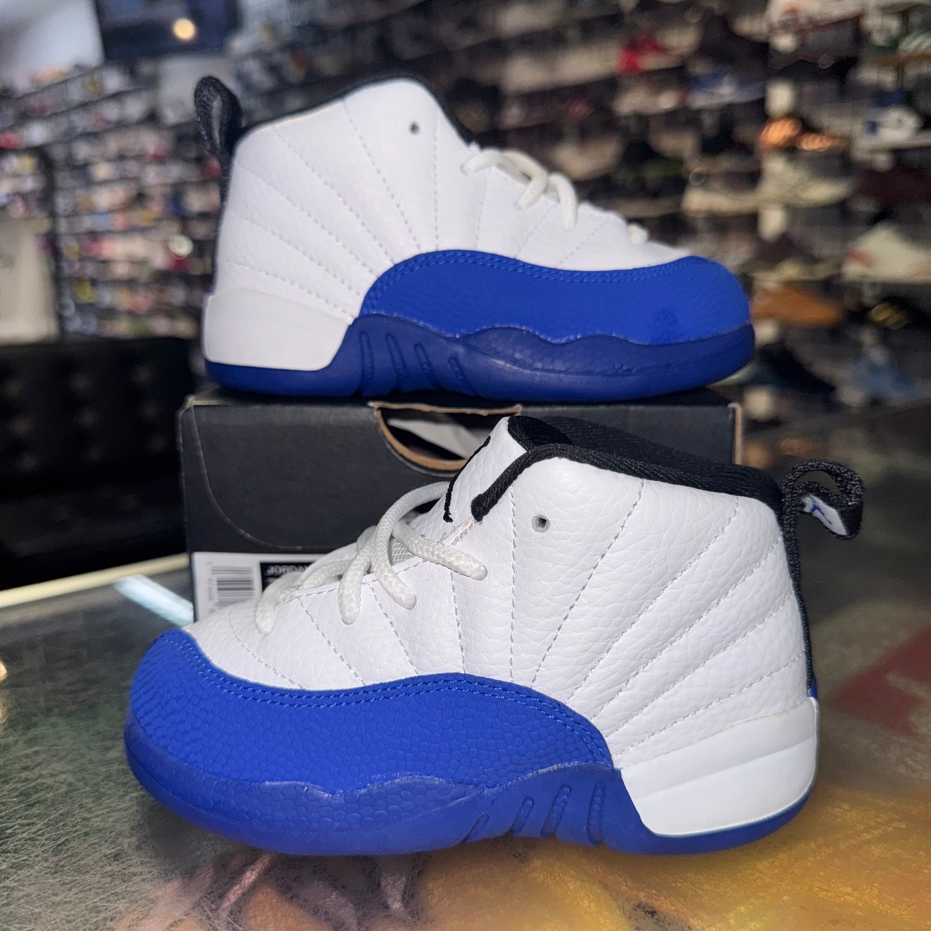 Size 8c Air Jordan 12 "Blueberry" (TD)