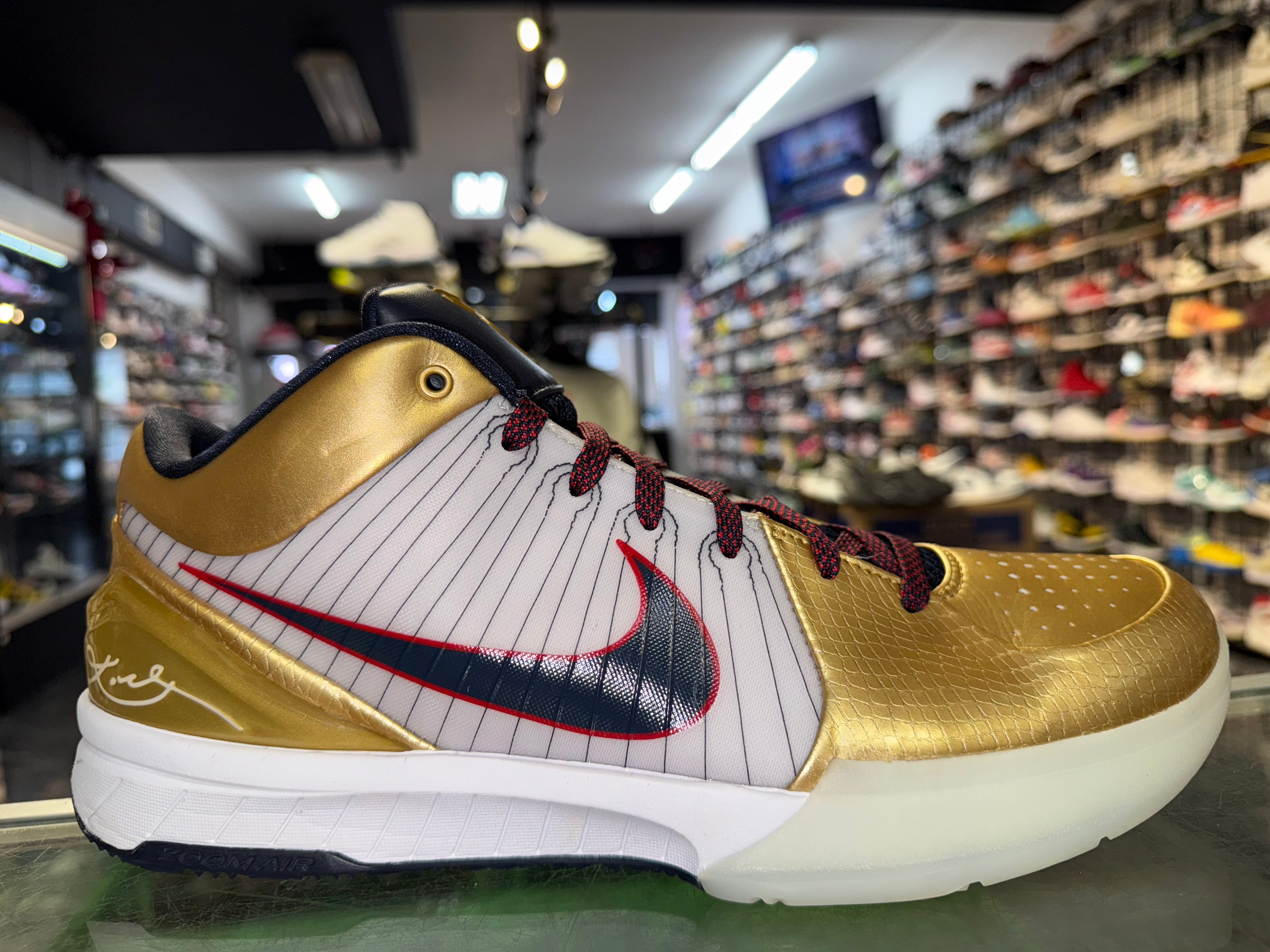 Size 12 Kobe 4 Protro “Gold Medal”