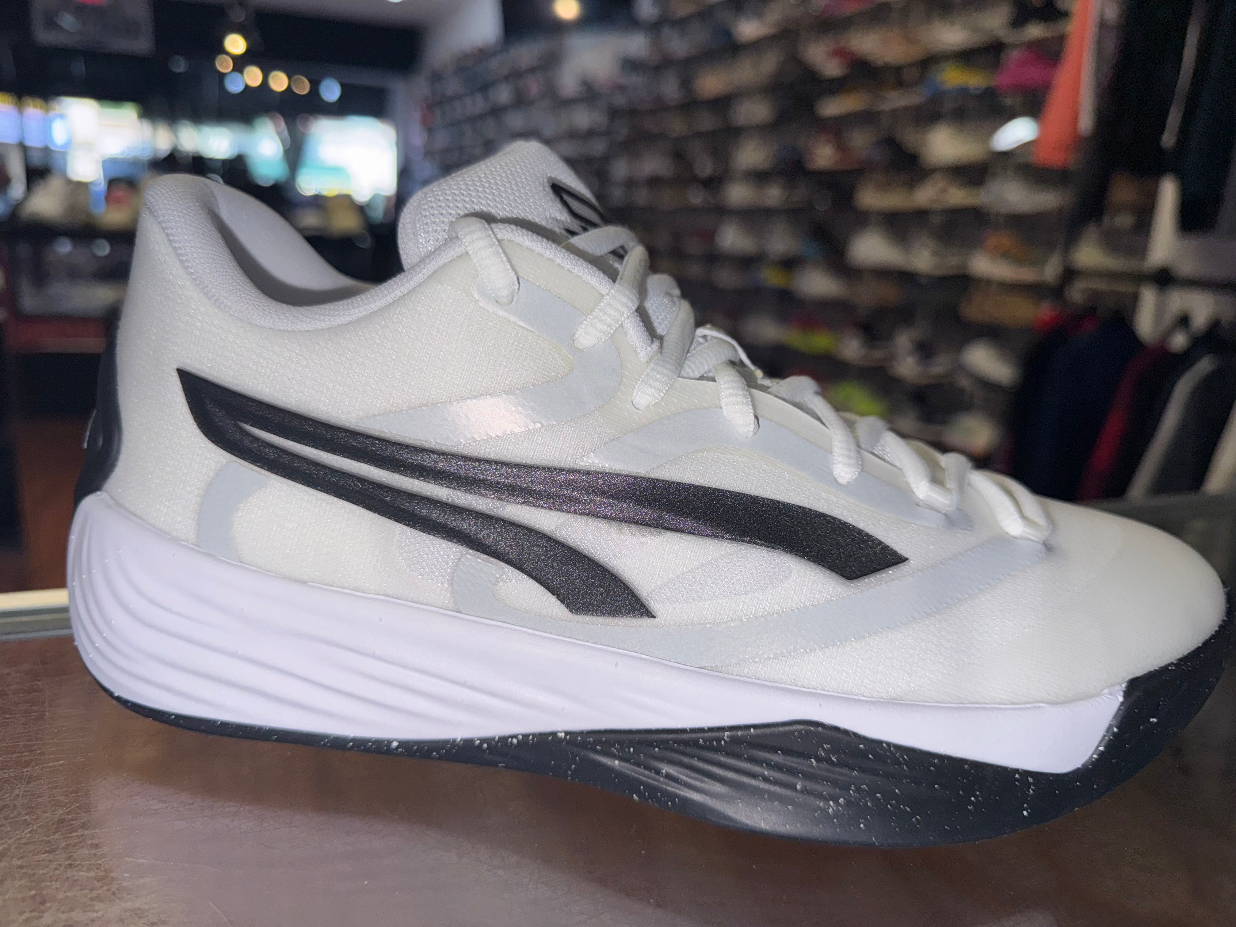 Size 8 (9.5W) Puma Stewie 2 Team "White Black" Brand New