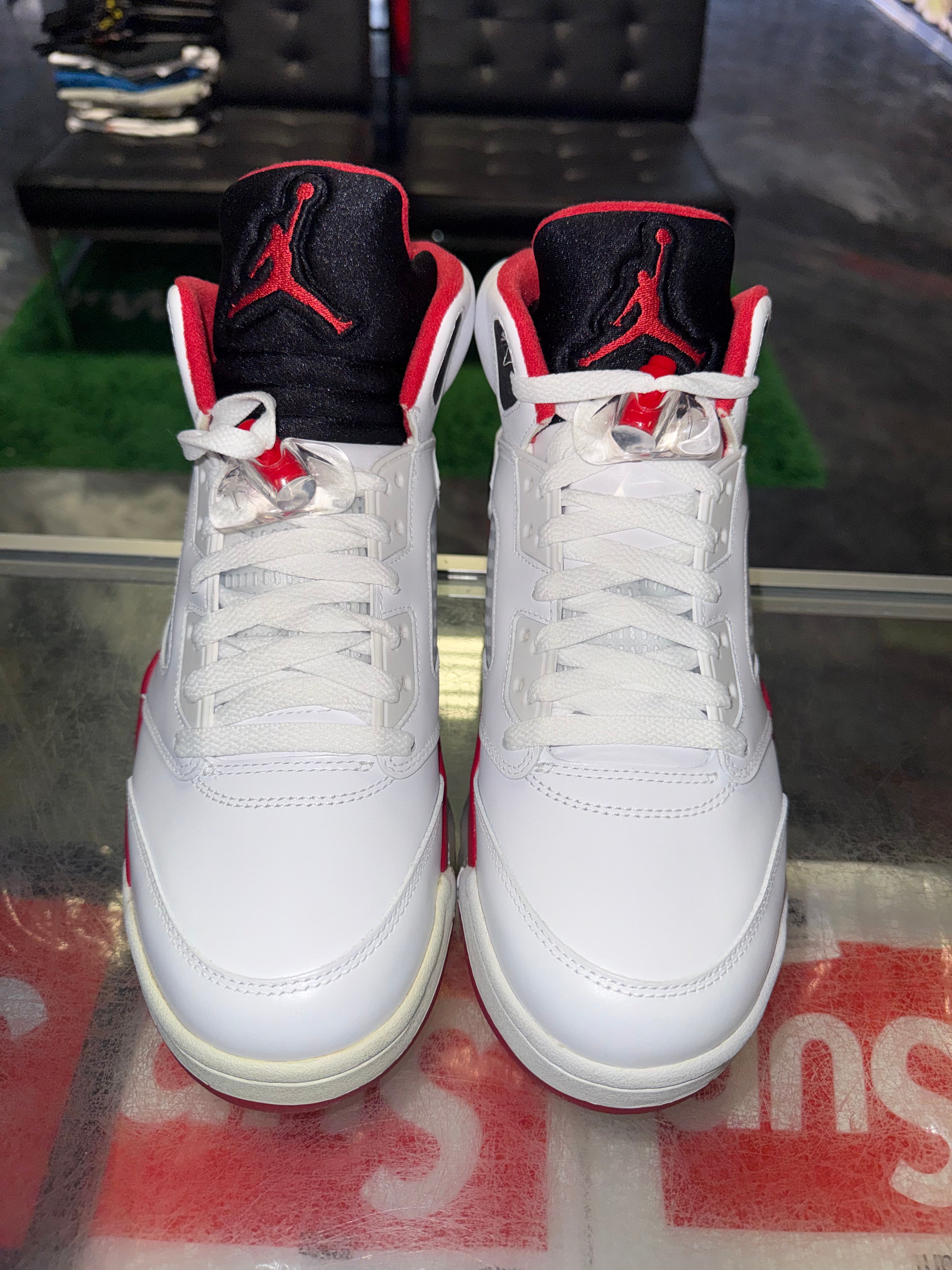 Size 9 Air Jordan 5 "Fire Red" 2013 Brand New