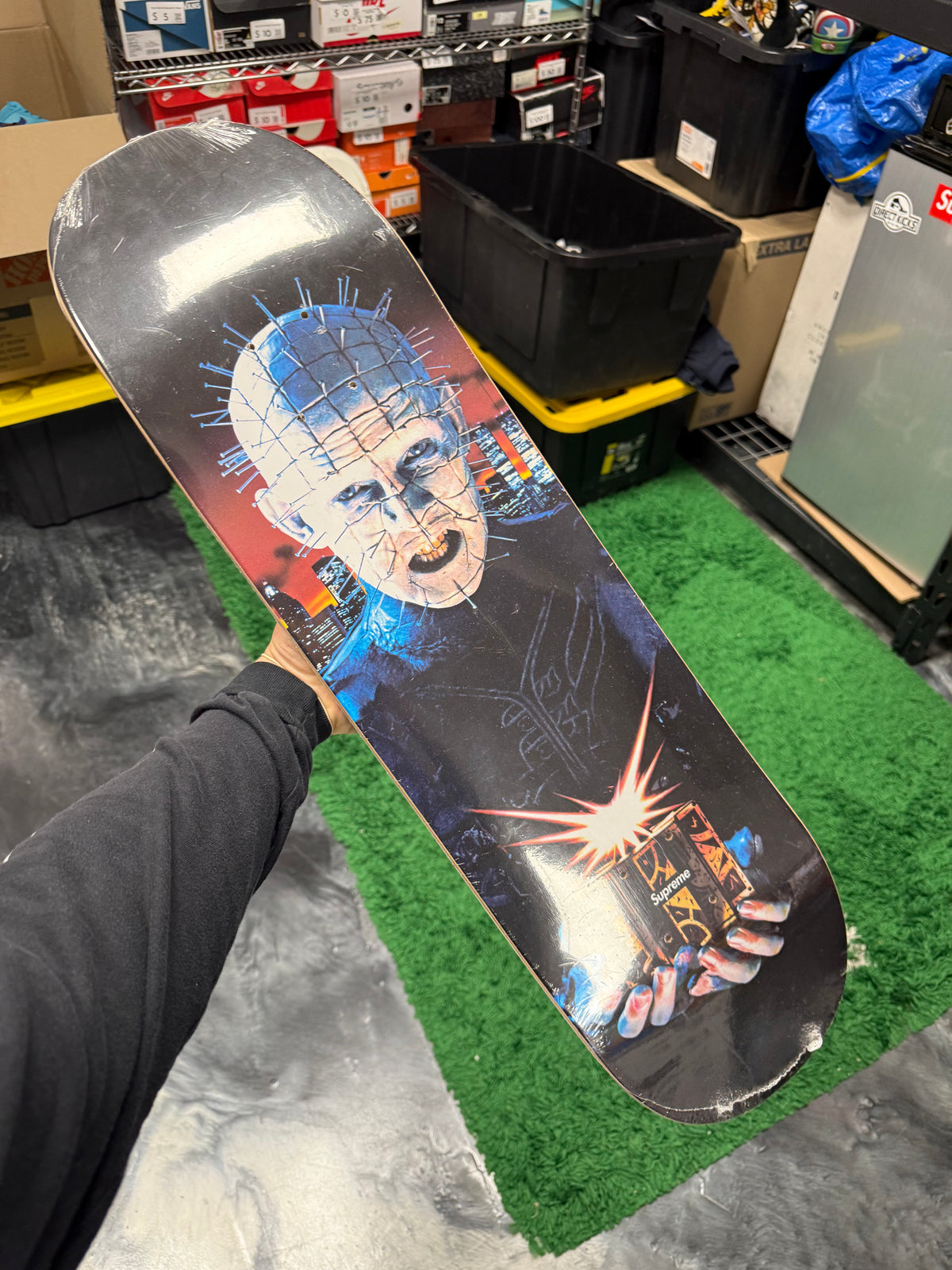 Size OS Supreme Hellraiser Skate Deck “Multi” Brand New