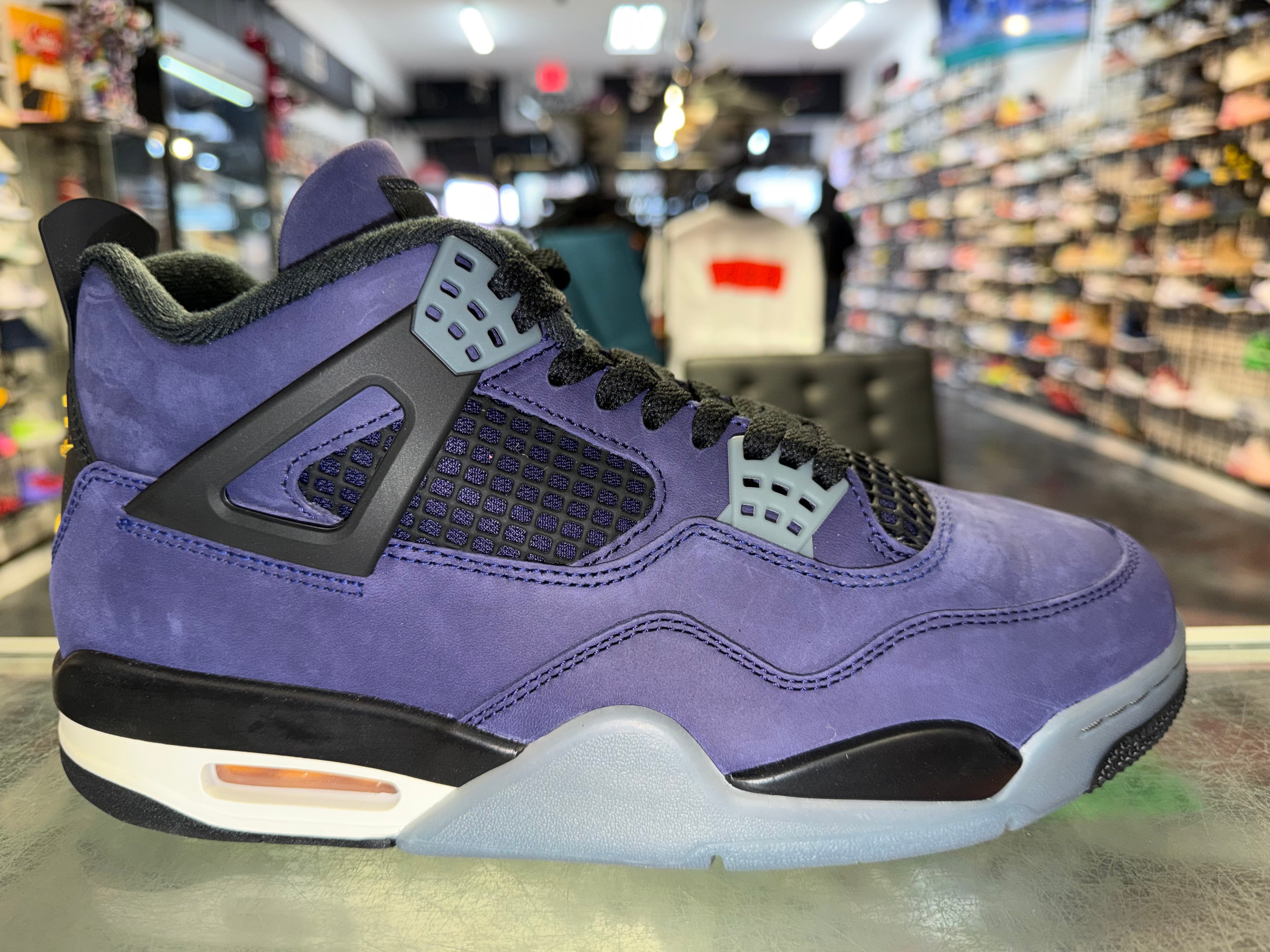 Size 9.5 Air Jordan 4 "Lakers"