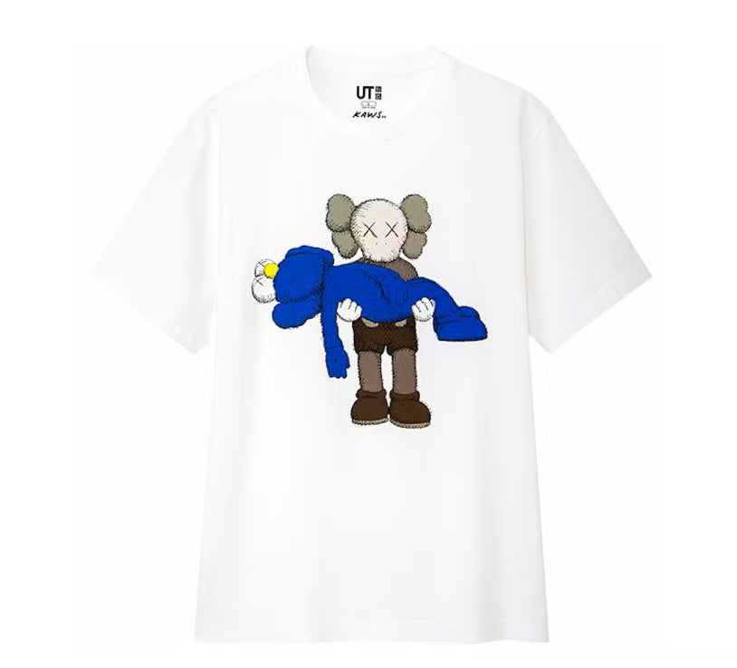 Size L Kaws x Uniqlo Gone Tee “White” Brand New