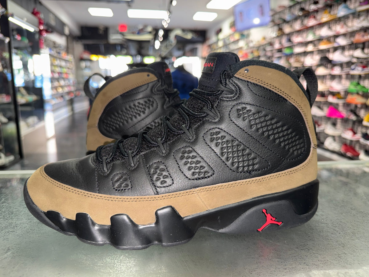 Size 9.5 Air Jordan 9 “Olive”