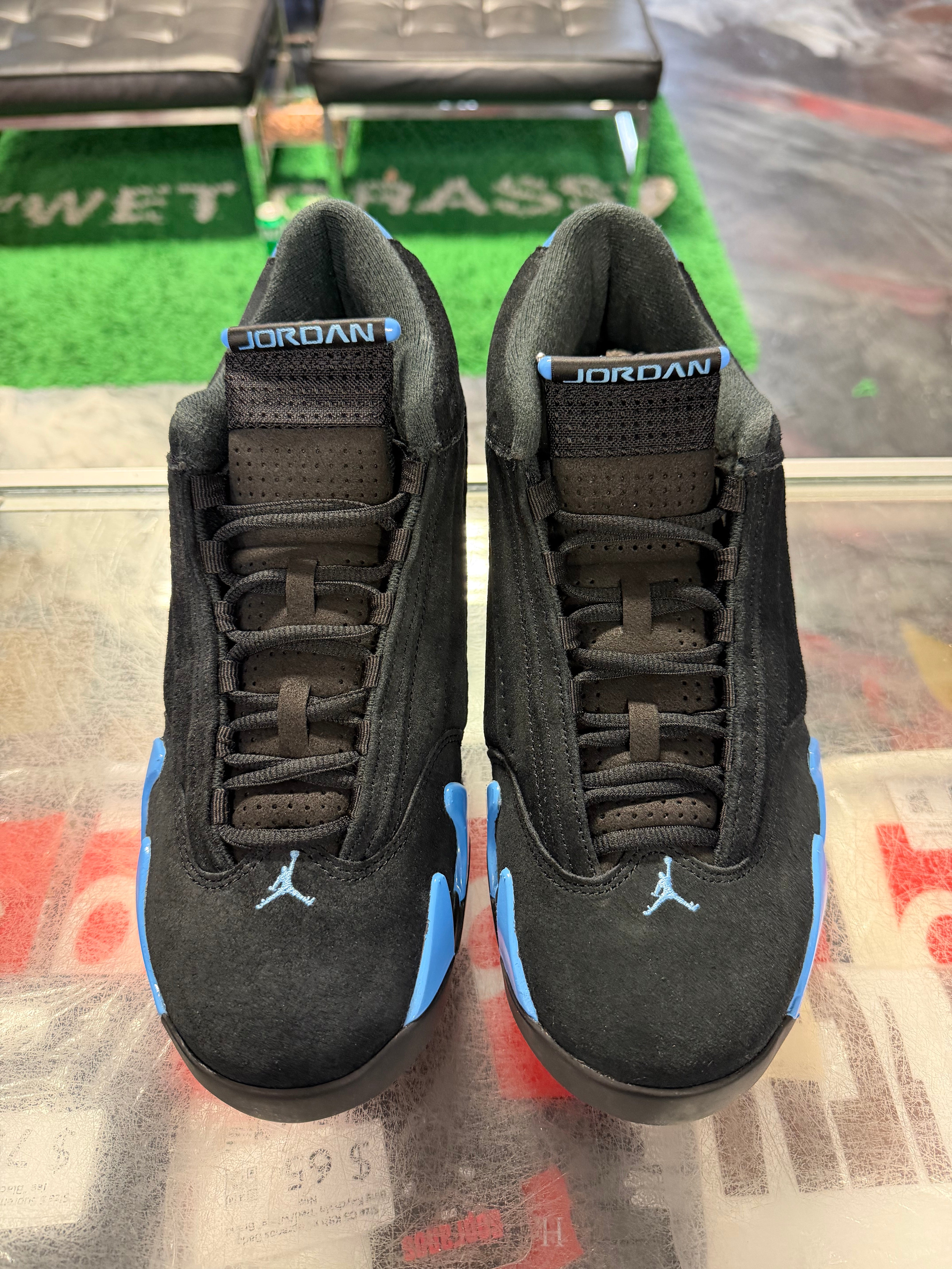 Size 10.5 Air Jordan 14 "Black University Blue" (2026) Brand New