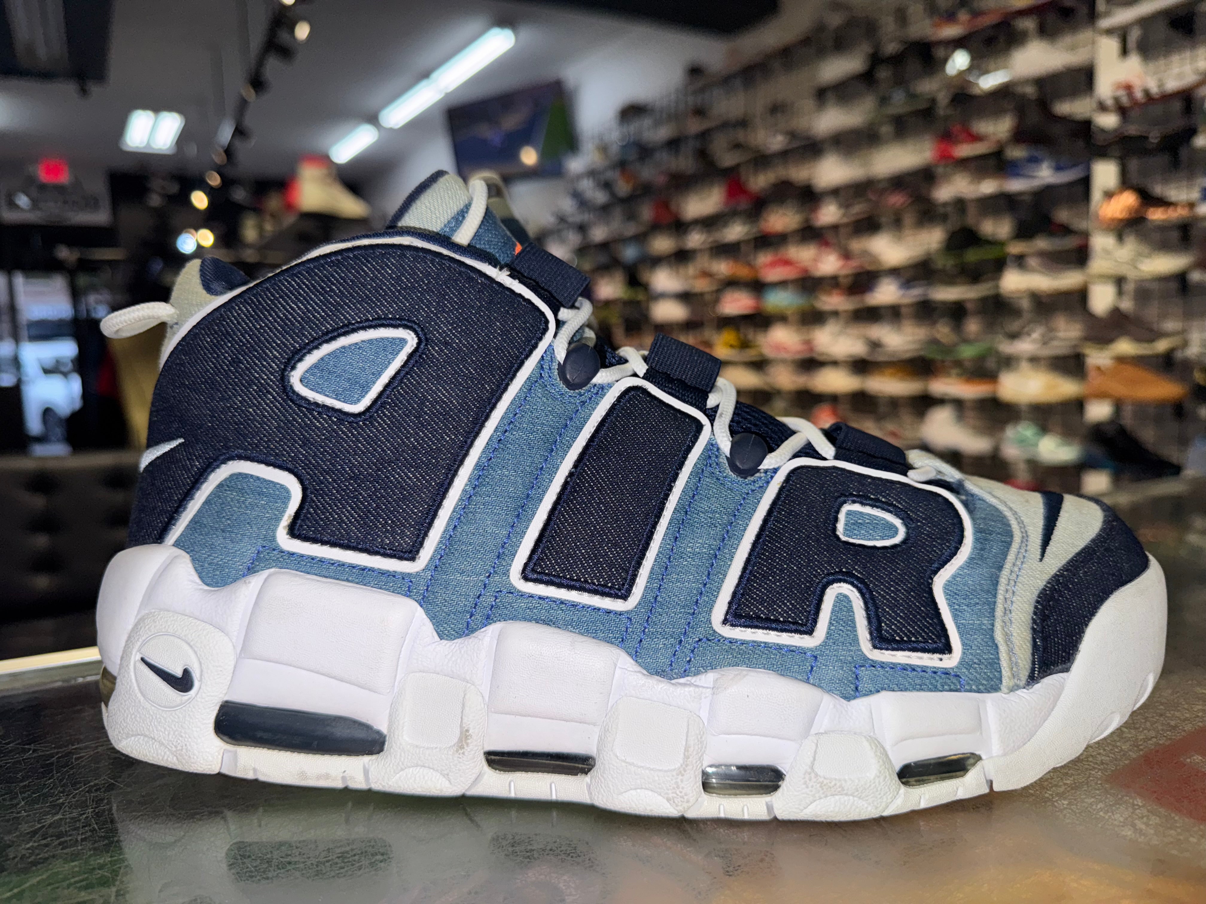 Size 11 Air More Uptempo 96 "Denim"