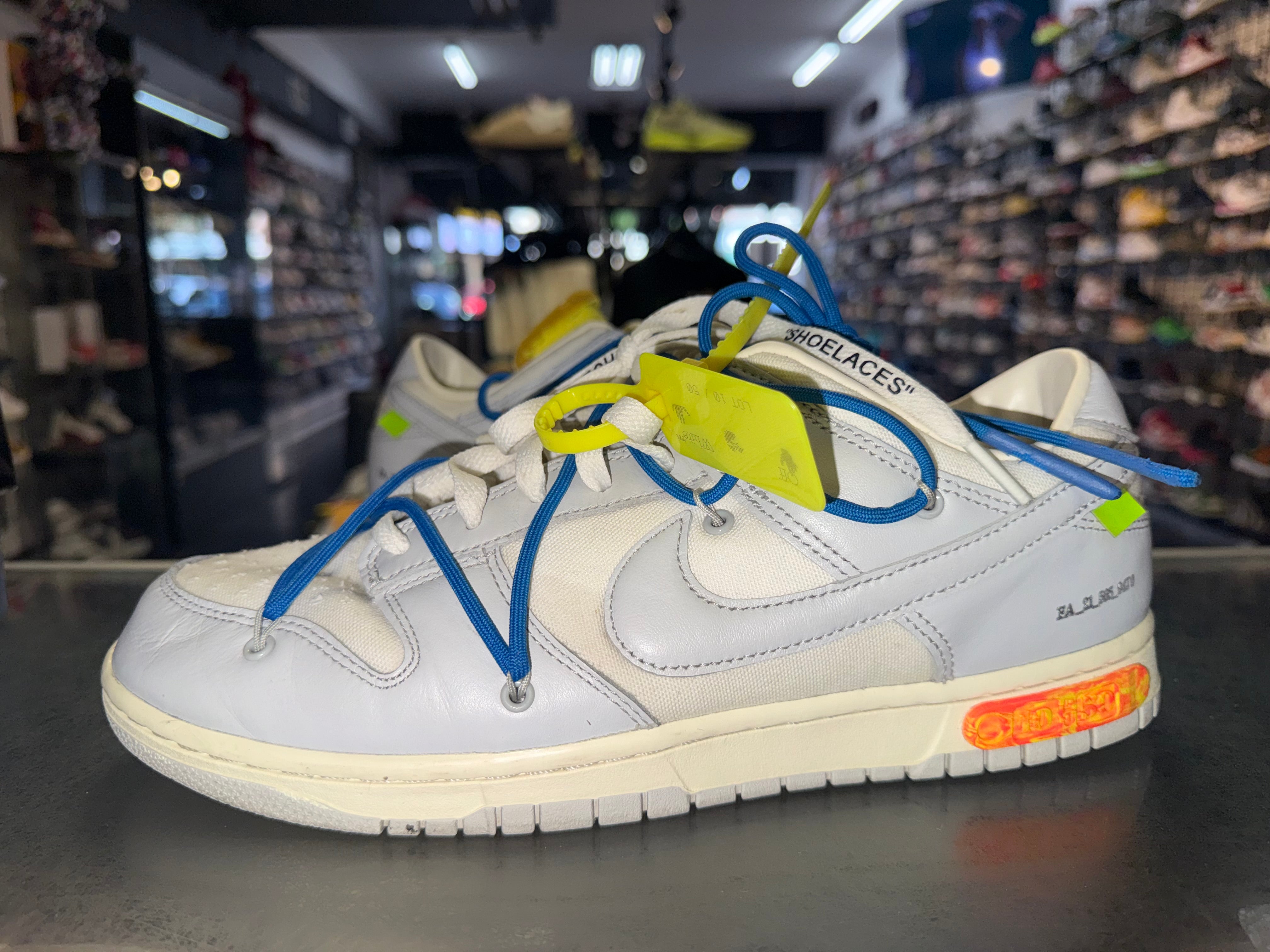 Size 11 Dunk Low Off "Lot 10"