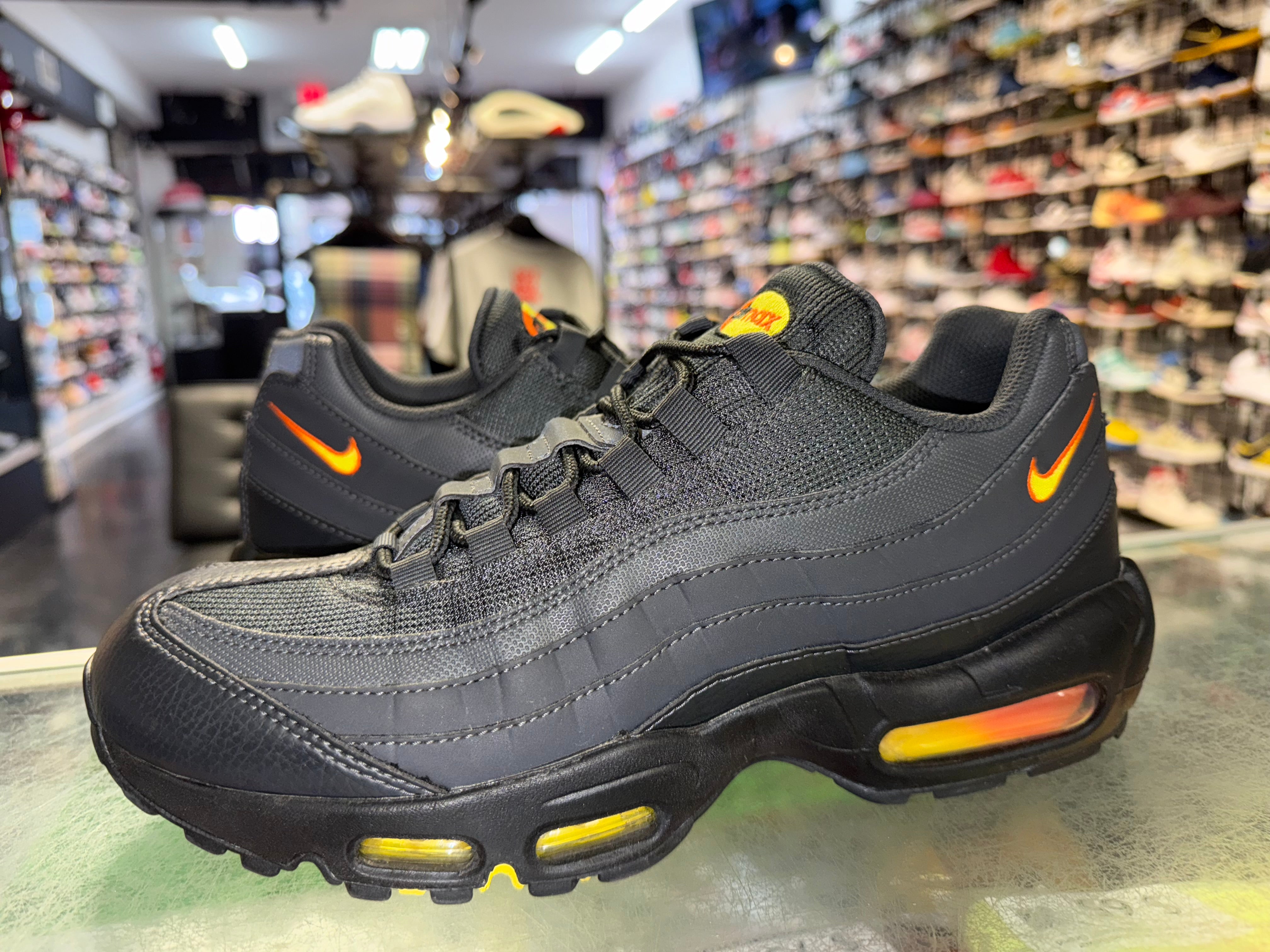 Size 9.5 Air Max 95 “Anthracite Orange”