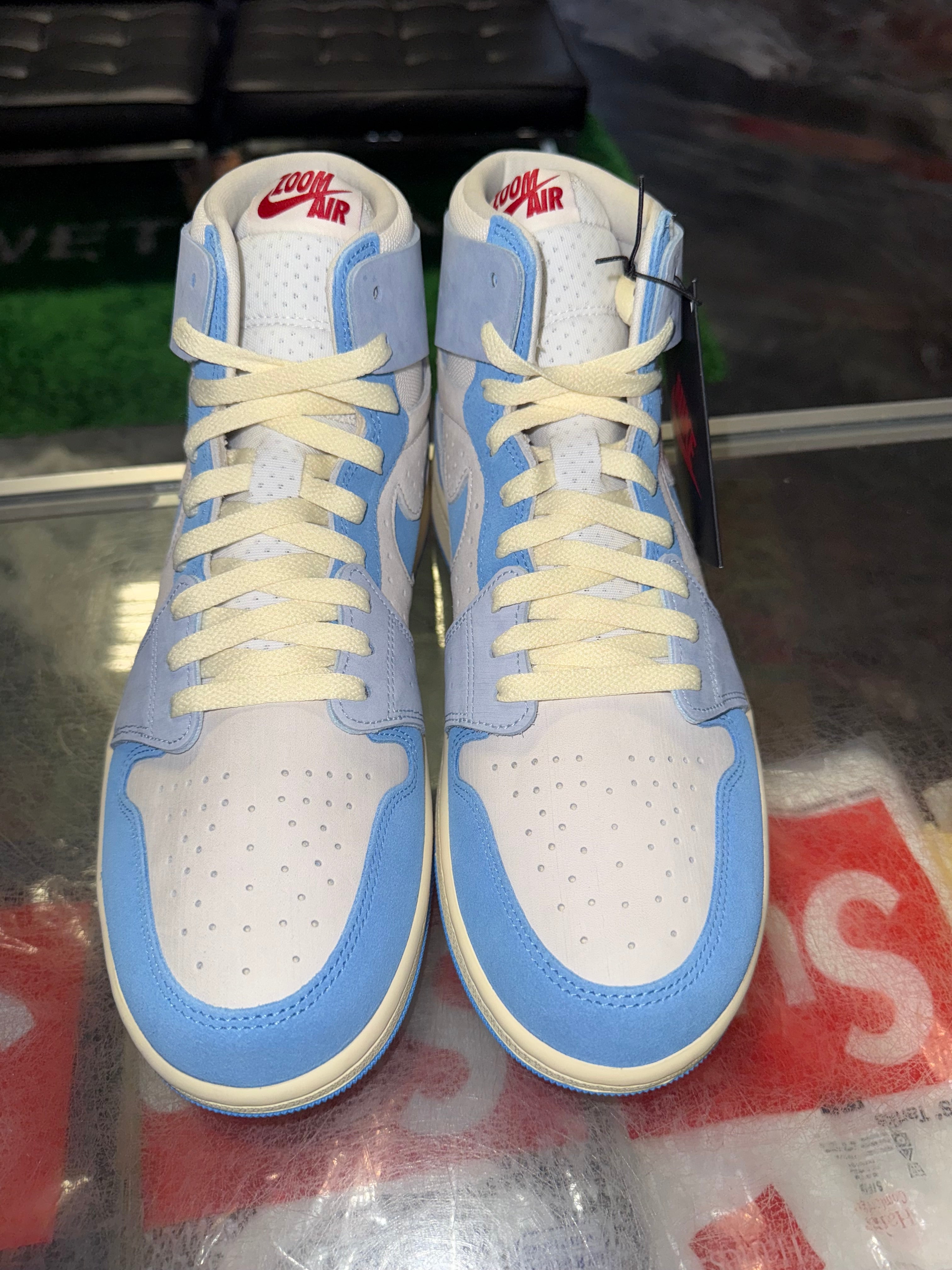 Size 10 (11.5W) Air Jordan 1 Zoom CMFT "Phantom University Blue" Brand New