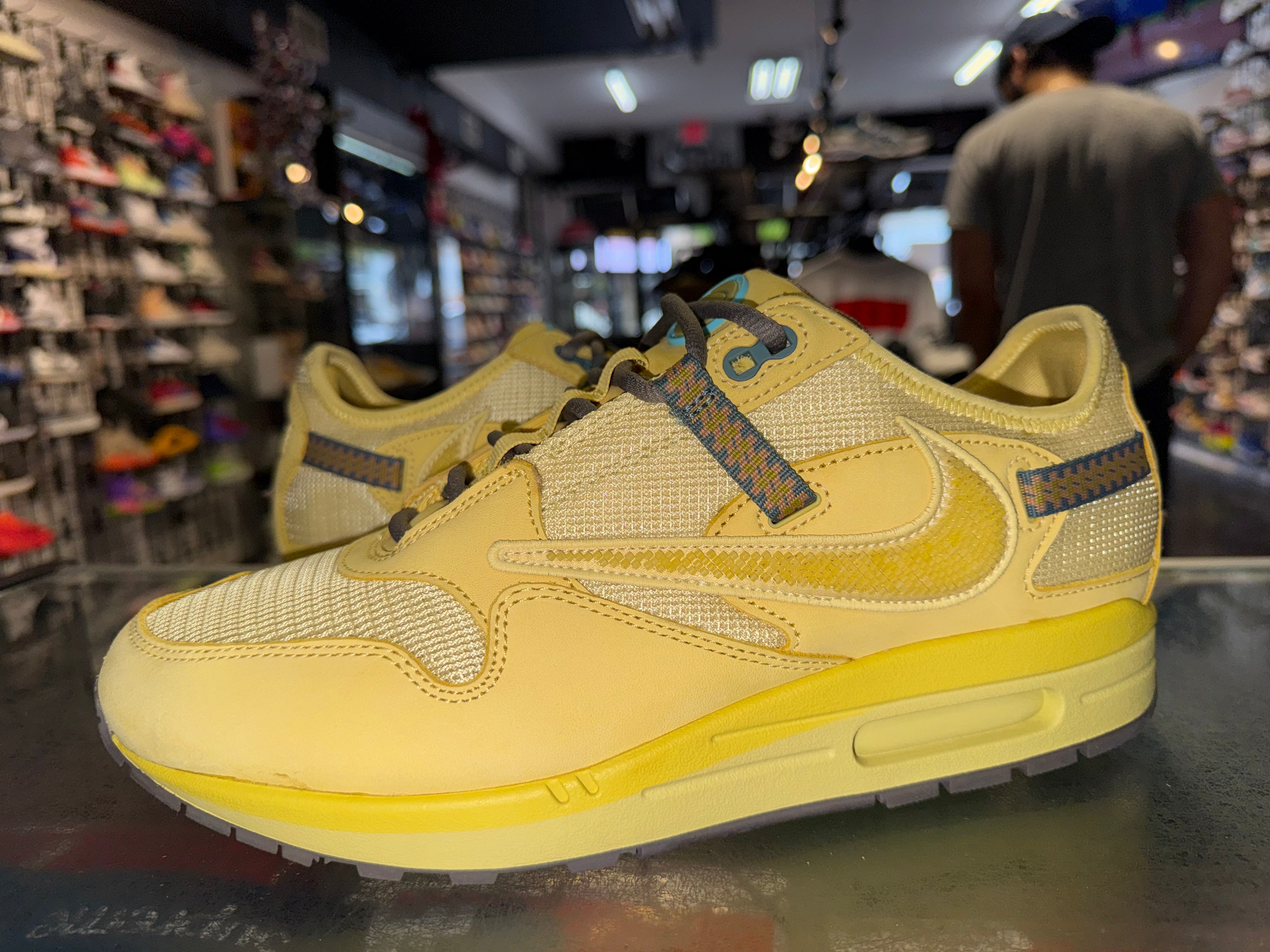 Size 11 Air Max 1 Travis Scott Cactus Jack "Saturn Gold"
