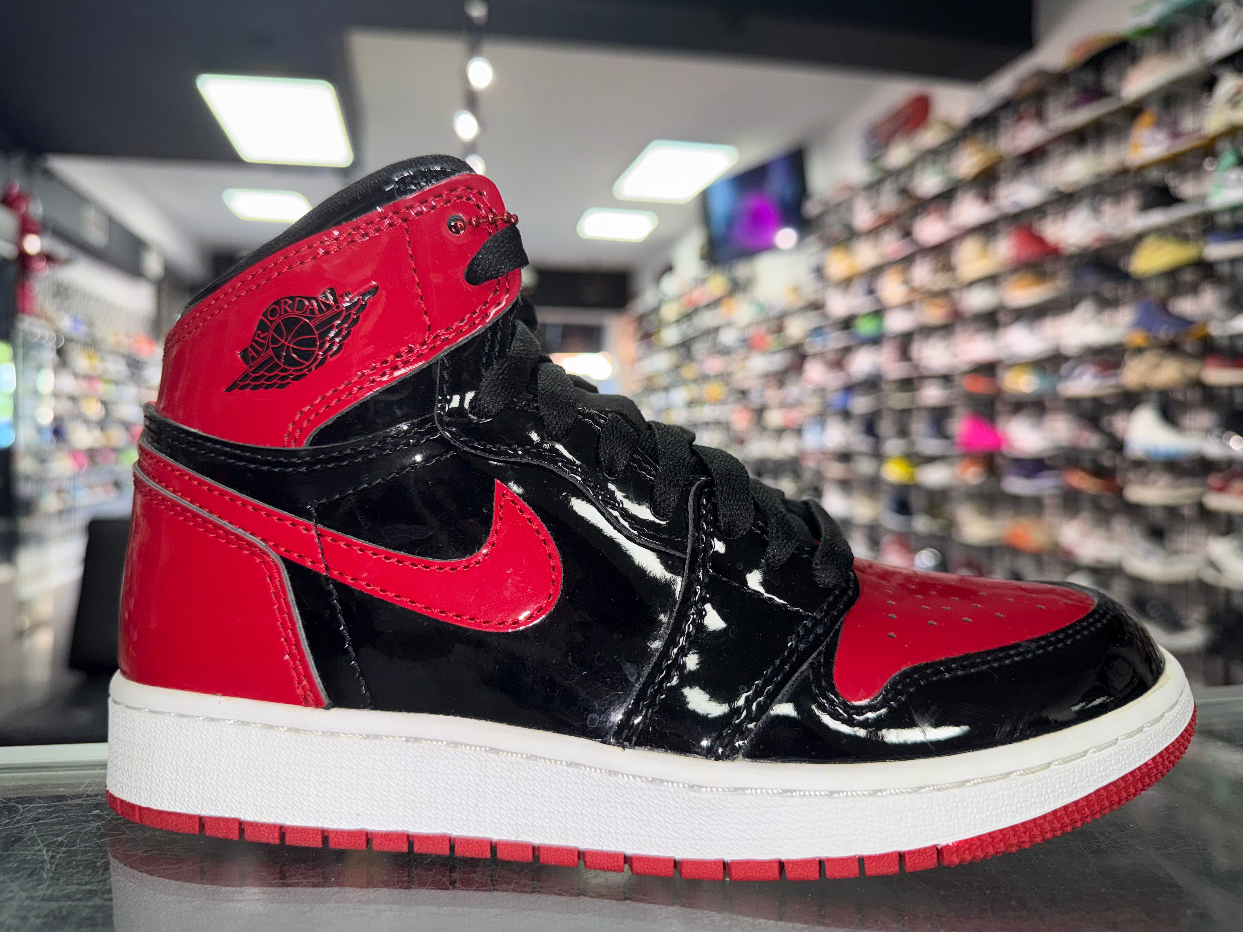 Size 5y Air Jordan 1 "Patent Bred"