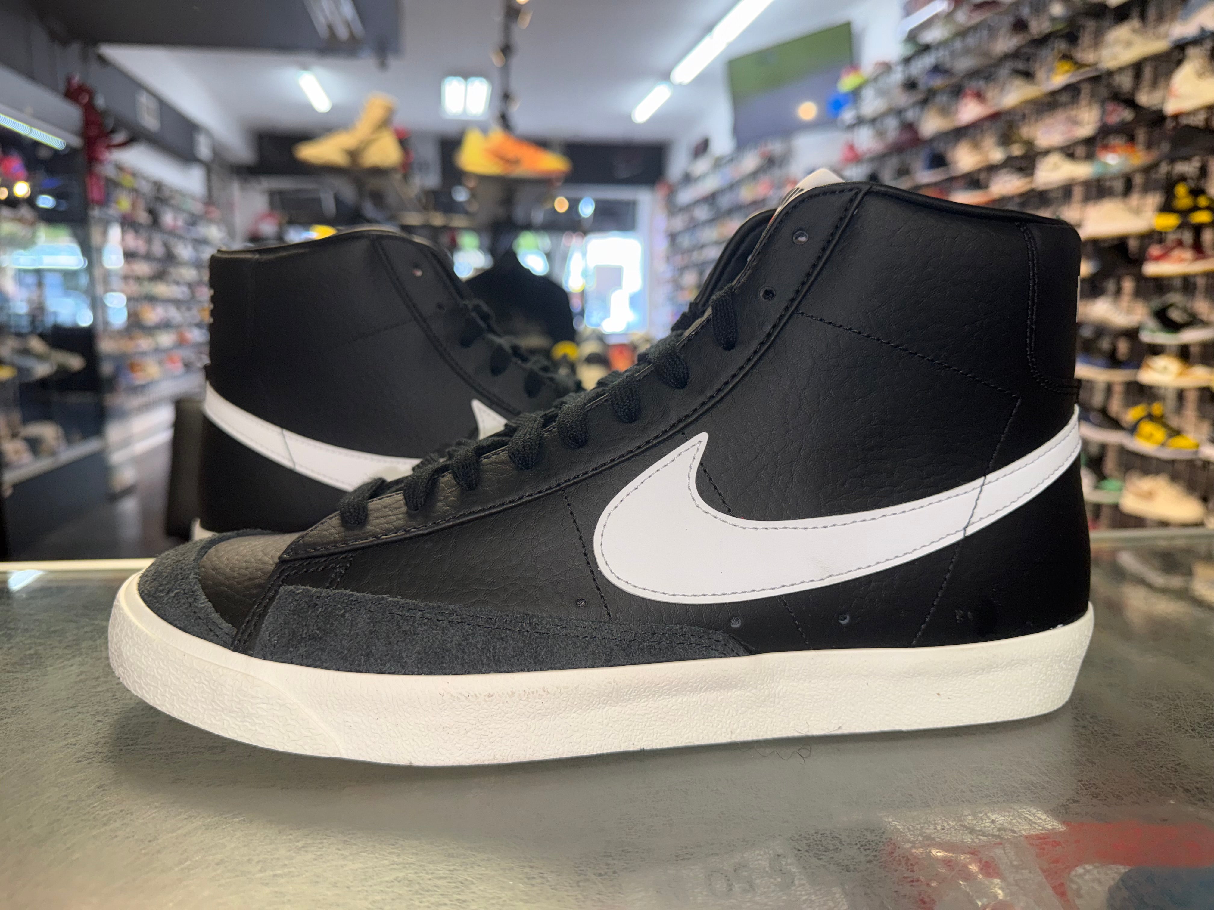 Size 12 Blazer High "Black White"