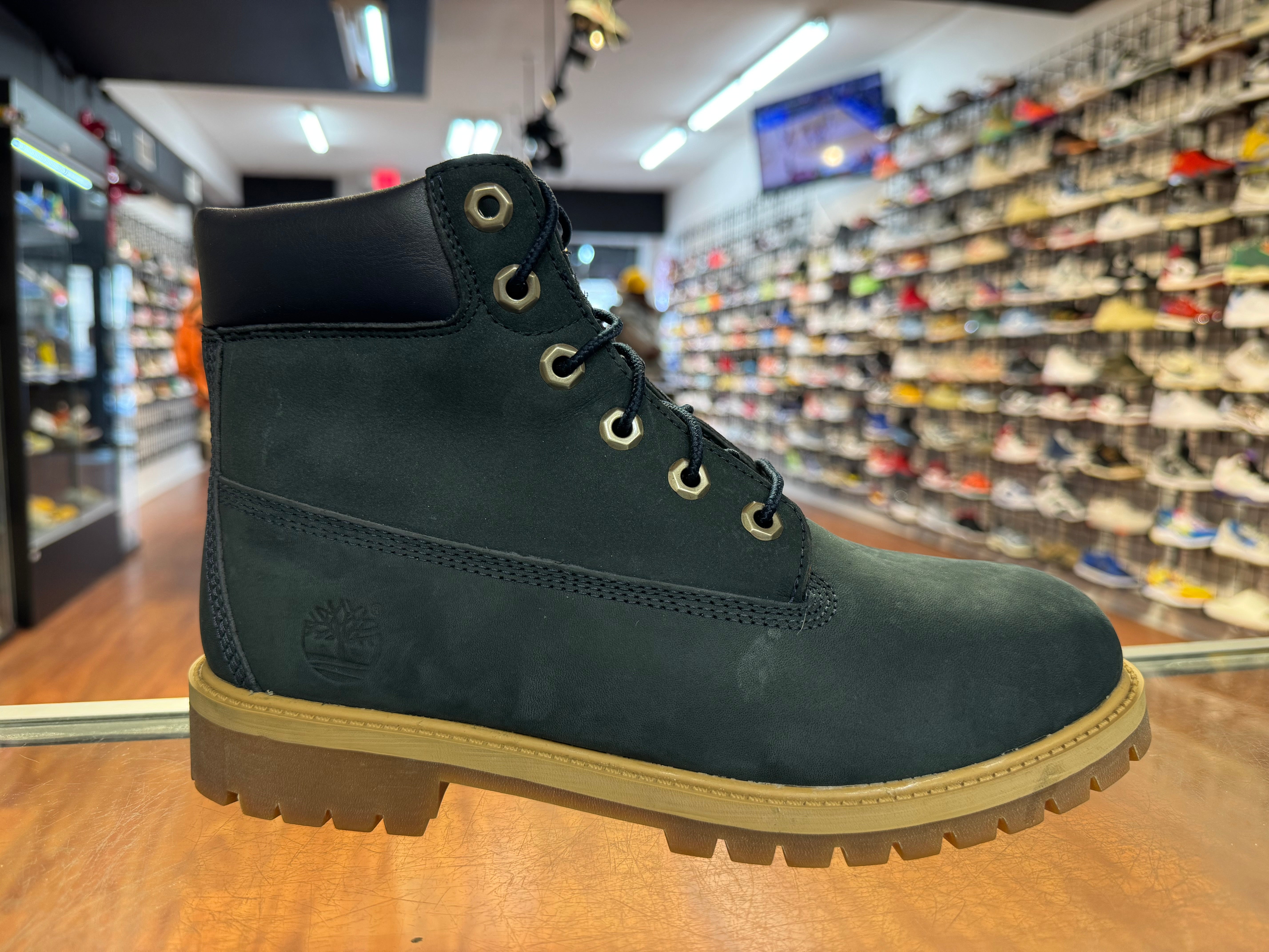 Size 6.5 Timberland 6 Inch Premium Boot "Dark Blue" Brand New