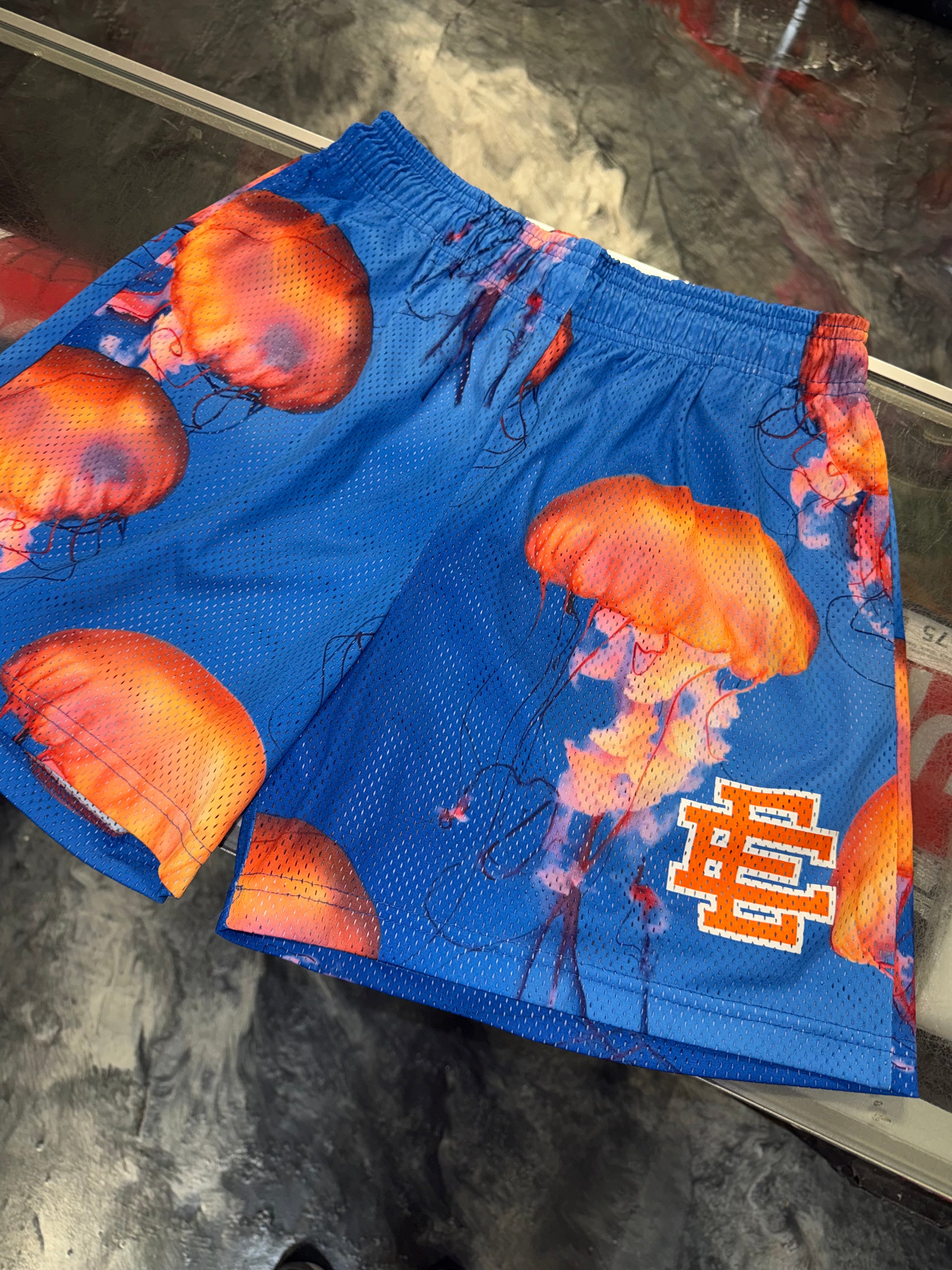 Size XL Eric Emanuel EE Shorts “Jellyfish” Worn 1x