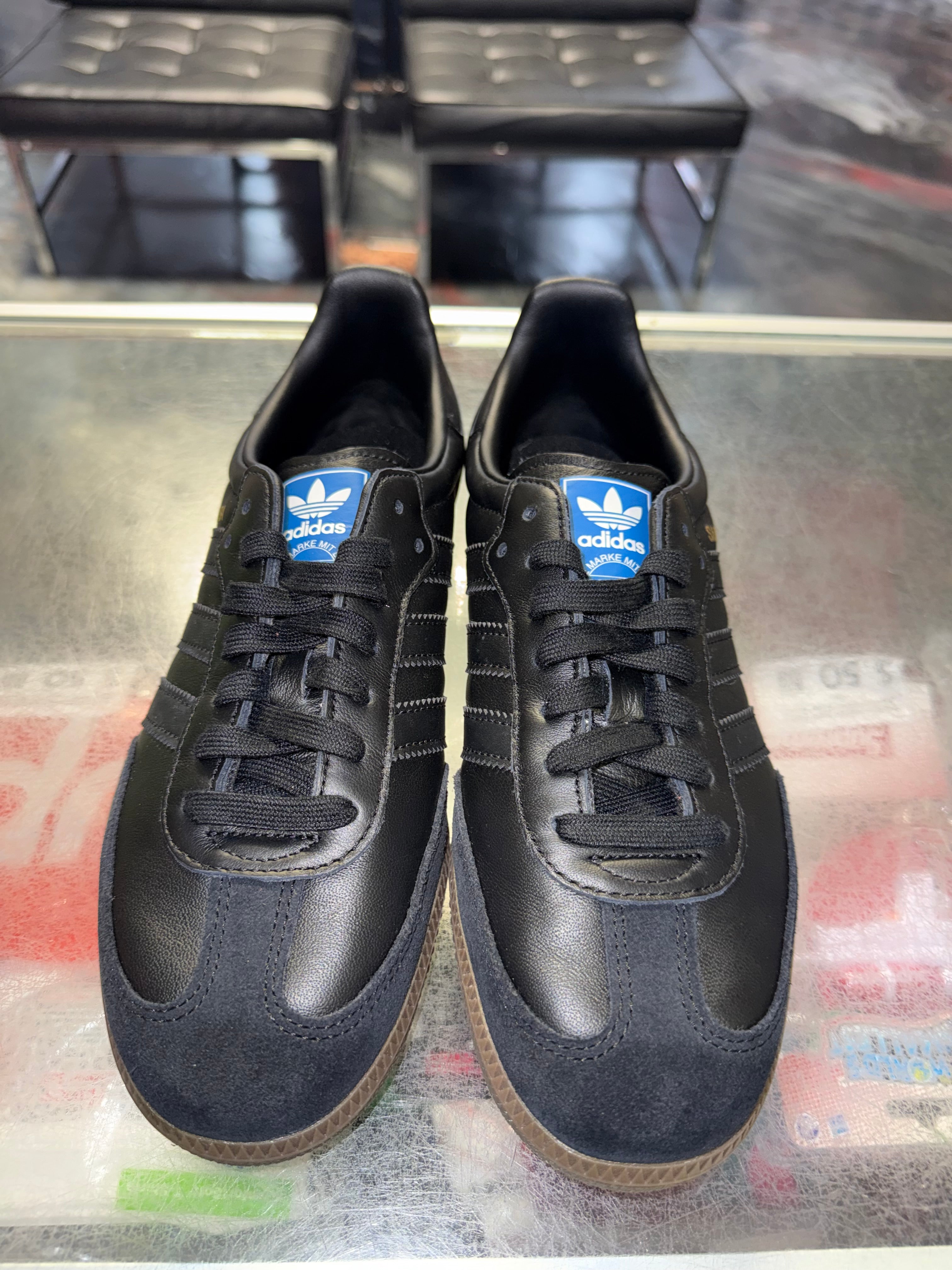 Size 7.5 Adidas Samba OG "Core Black Gum" Brand New