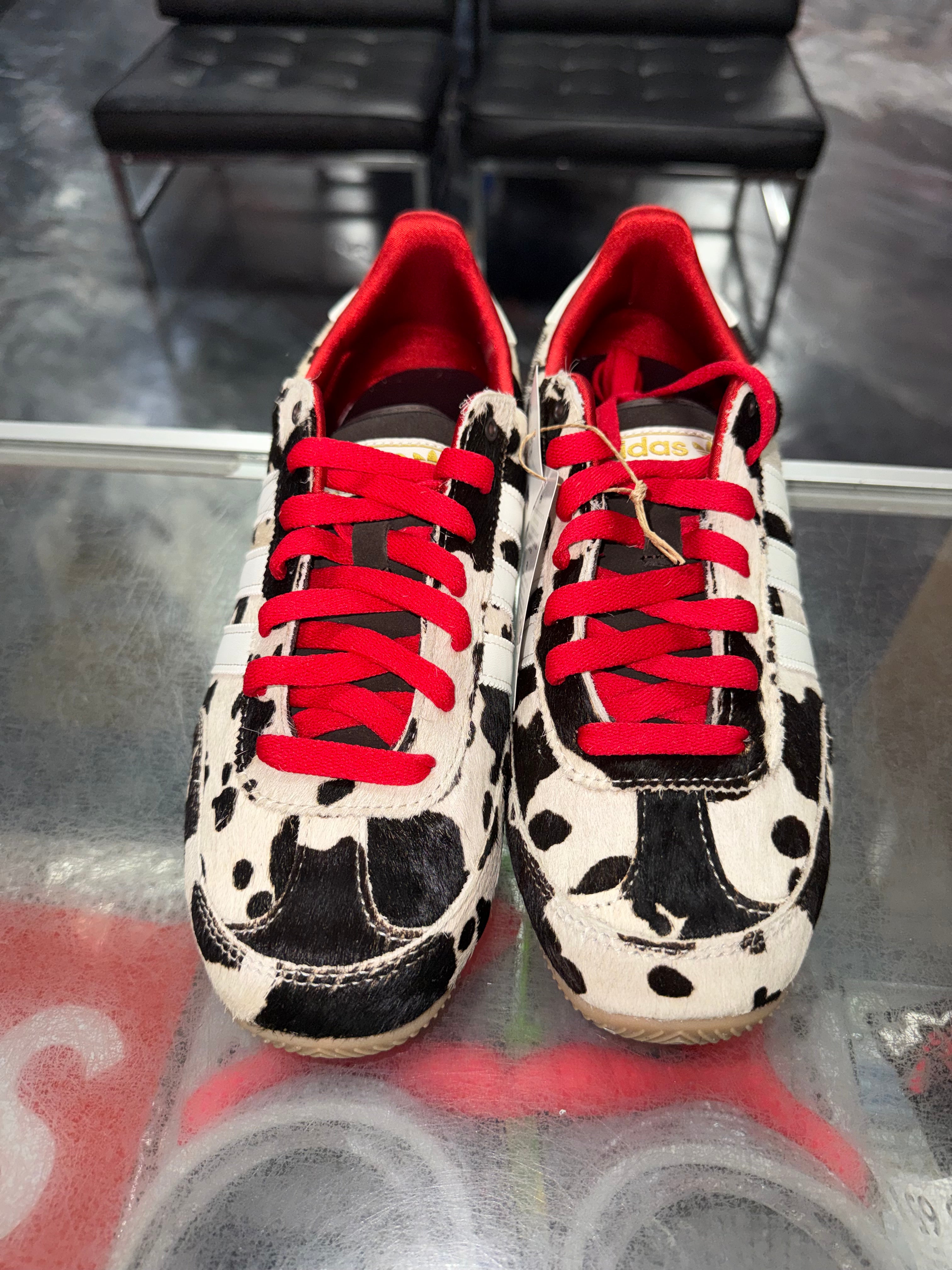 Size 7 (8W) Adidas Japan "Cow Print Aurora Coffee" Brand New