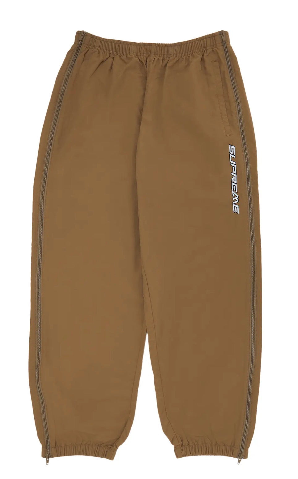 Size S Supreme Full Zip Warm Up Pants “Brown”