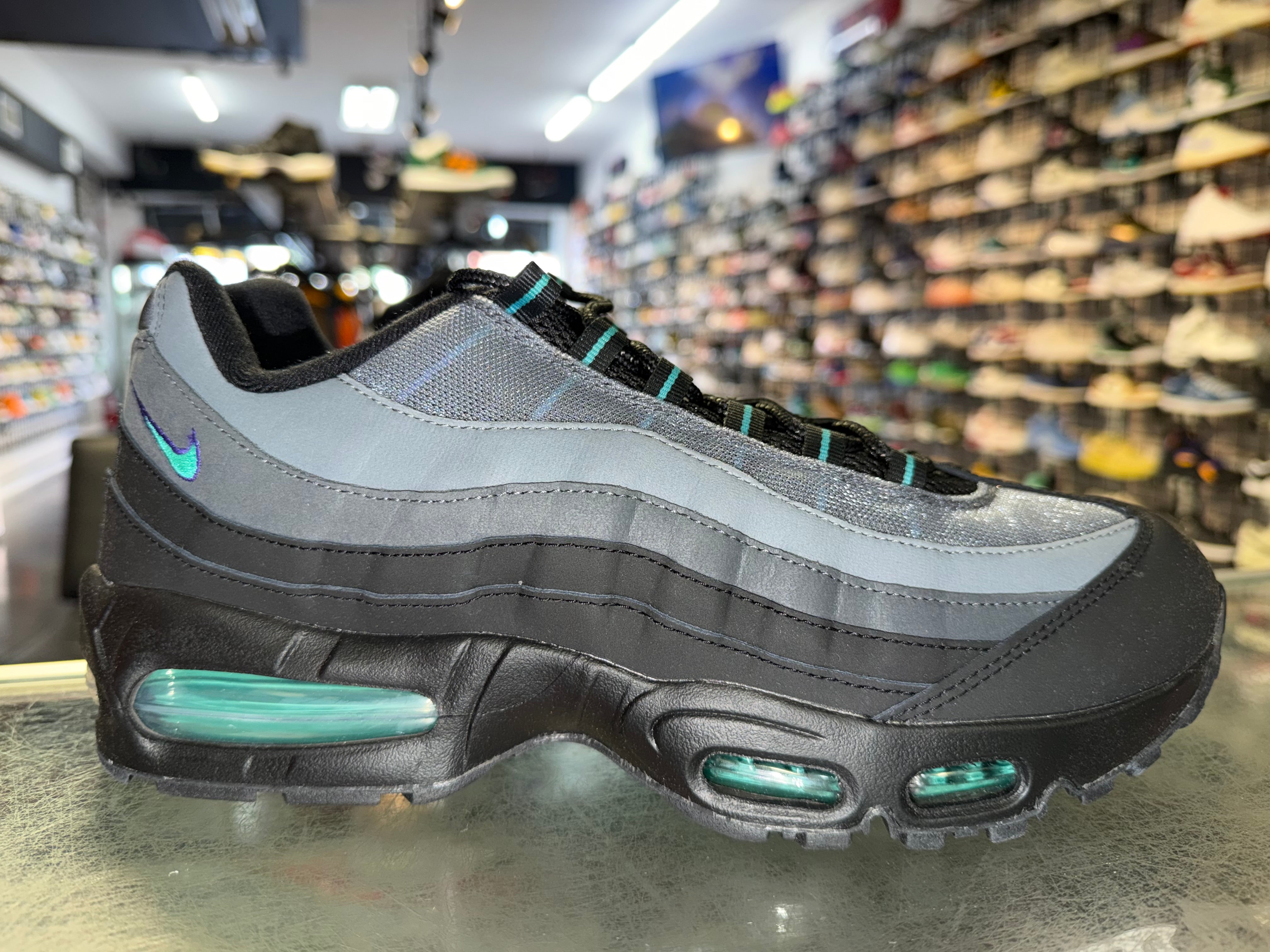 Size 11 Air Max 95 OG Big Bubble "Black Grape" Brand New