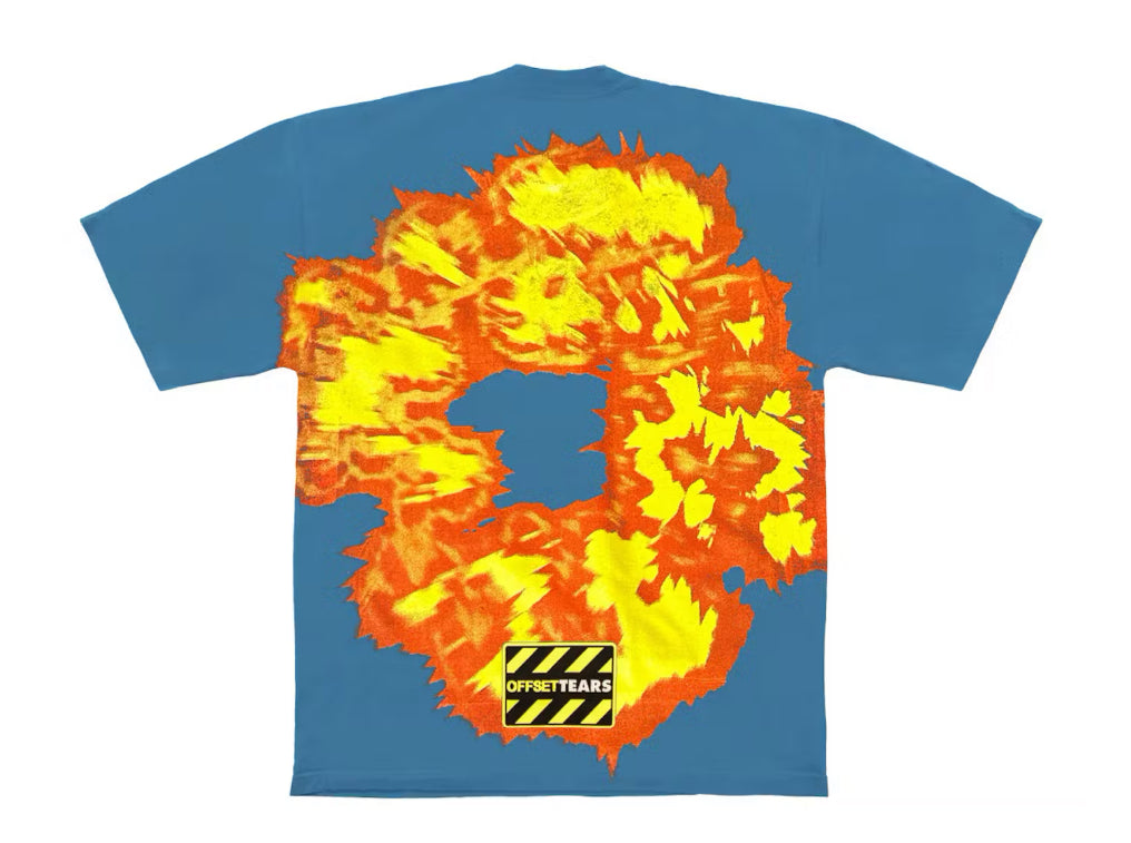 Size L Offset x Denim Tears Tee “Blue”