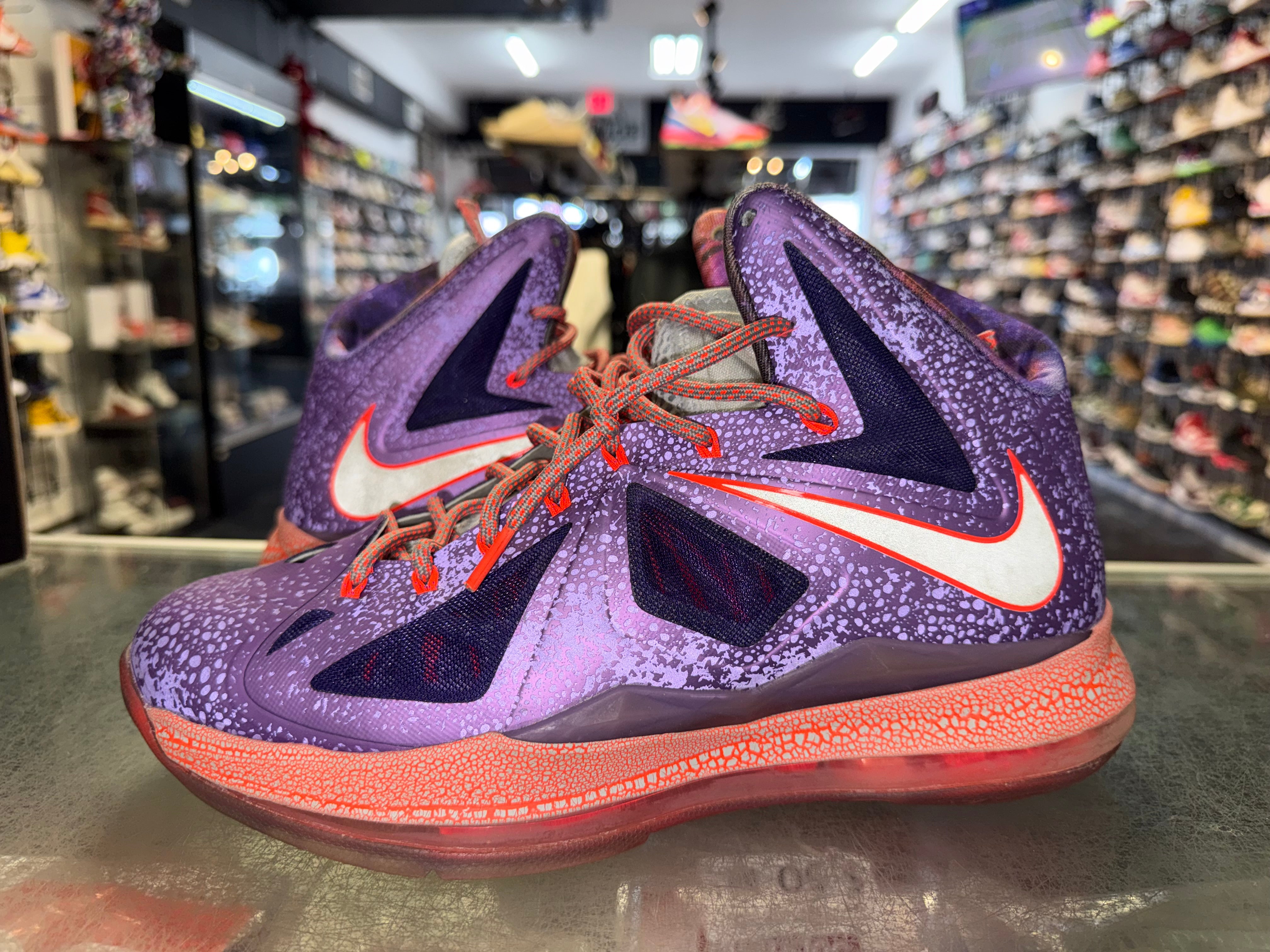 Size 10.5 Lebron 10 All Star "Area 72"
