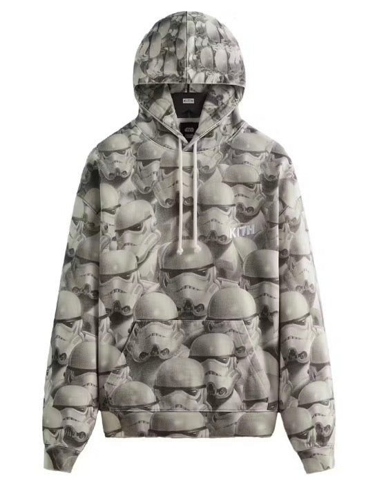 Size XL Kith x Star Wars Stormtrooper Hoodie “Multicolor”