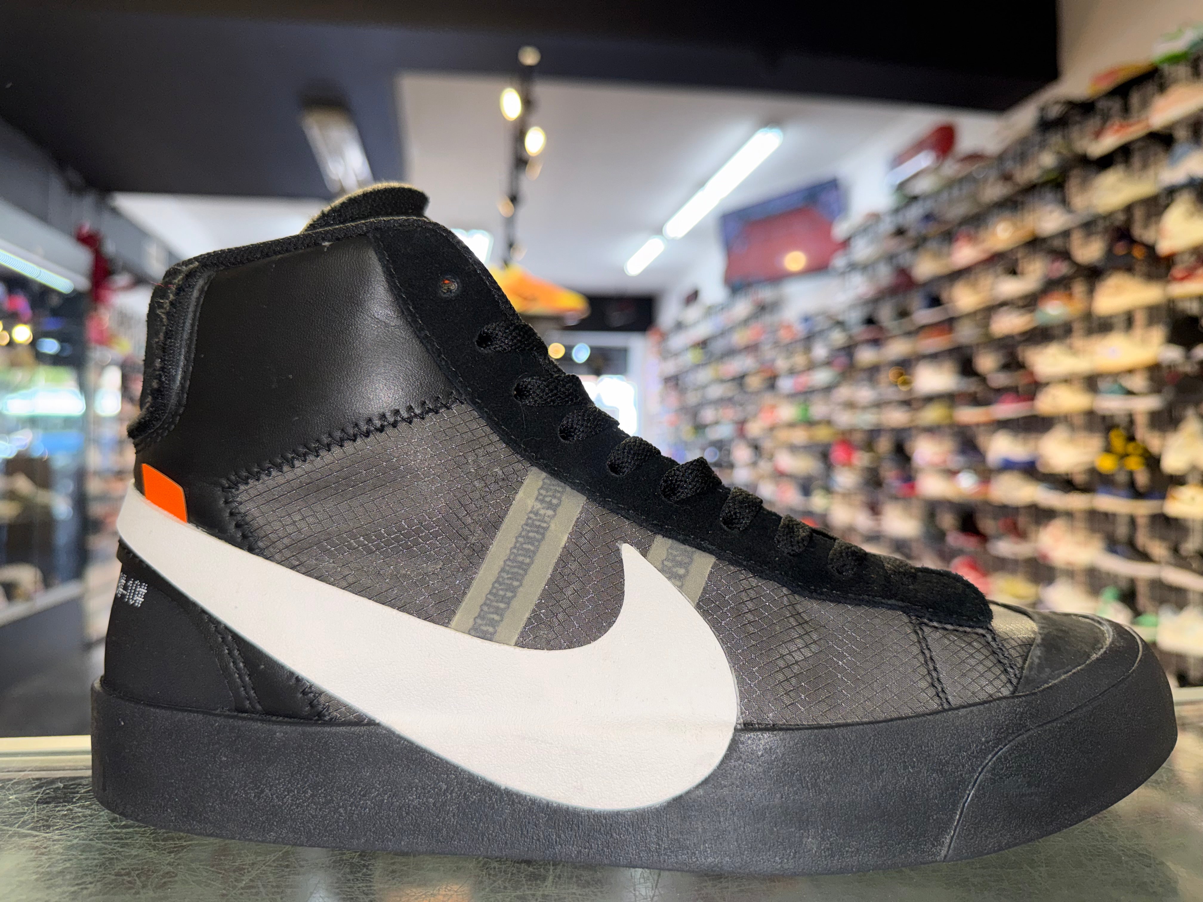 Size 10 Blazer Mid Off White "Grim Reaper"