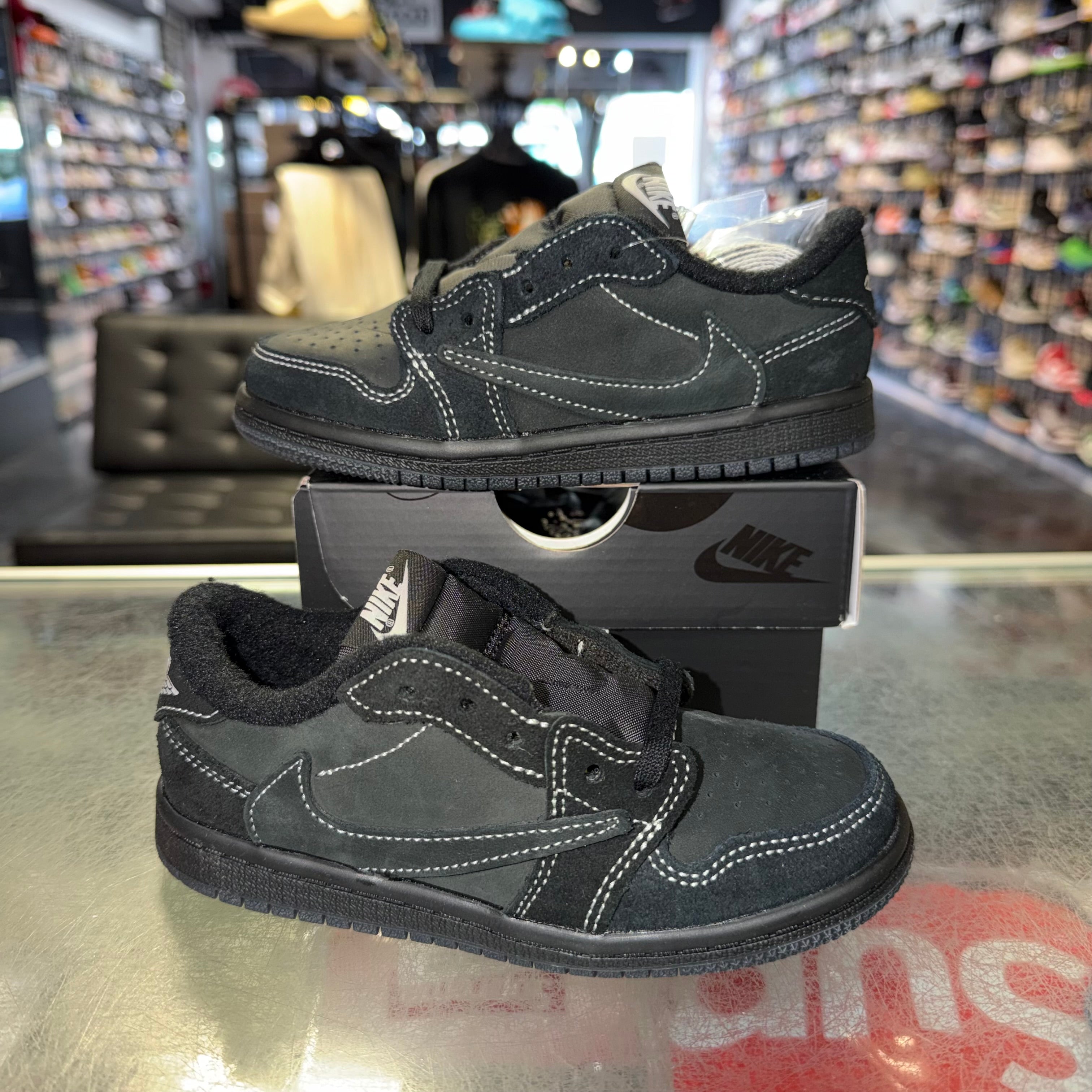 Size 10c Air Jordan 1 Low Travis Scott "Phantom" (TD) Brand New