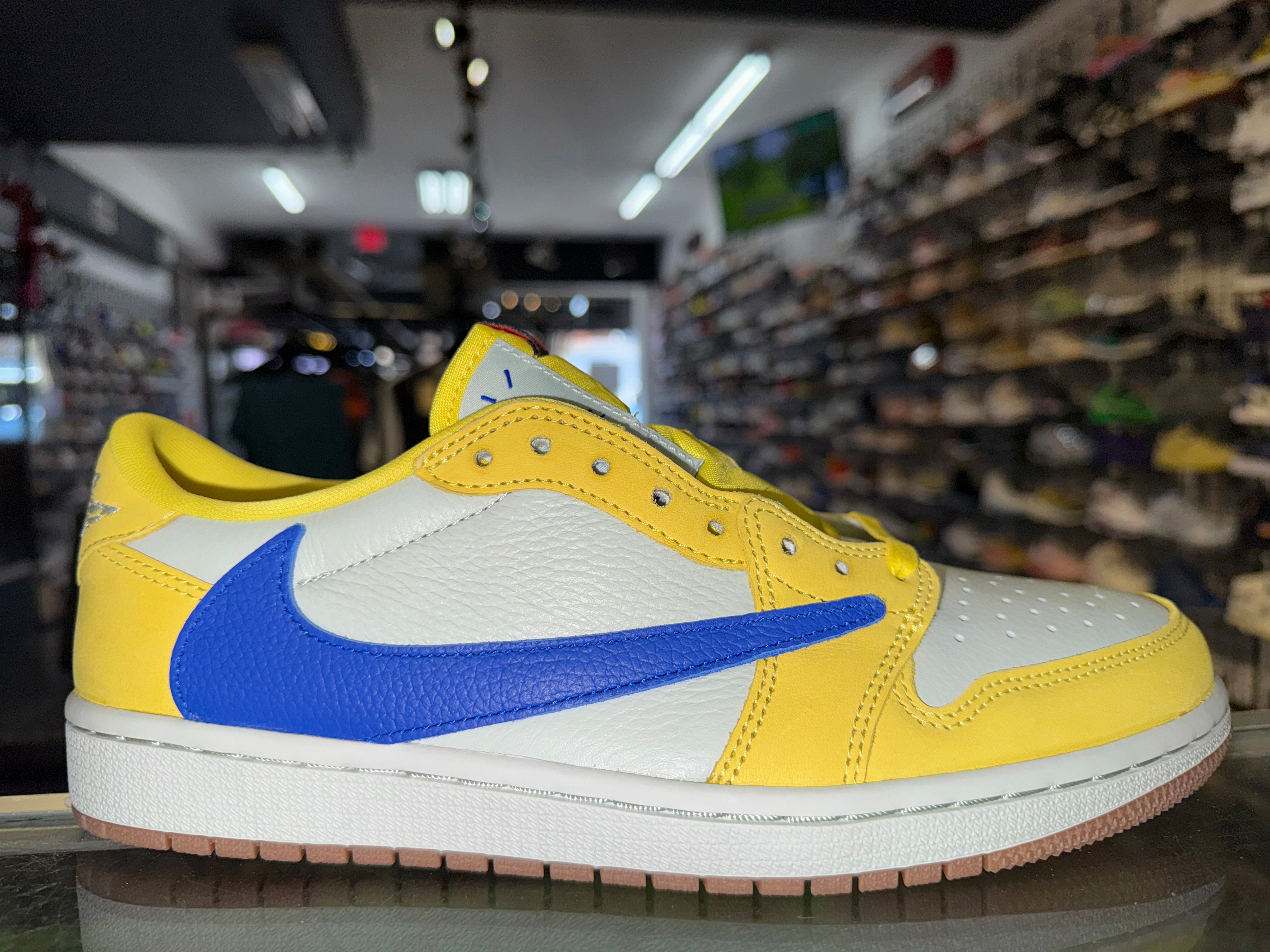 Size 13 (14.5W) Air Jordan 1 Low Travis Scott “Canary” Brand New