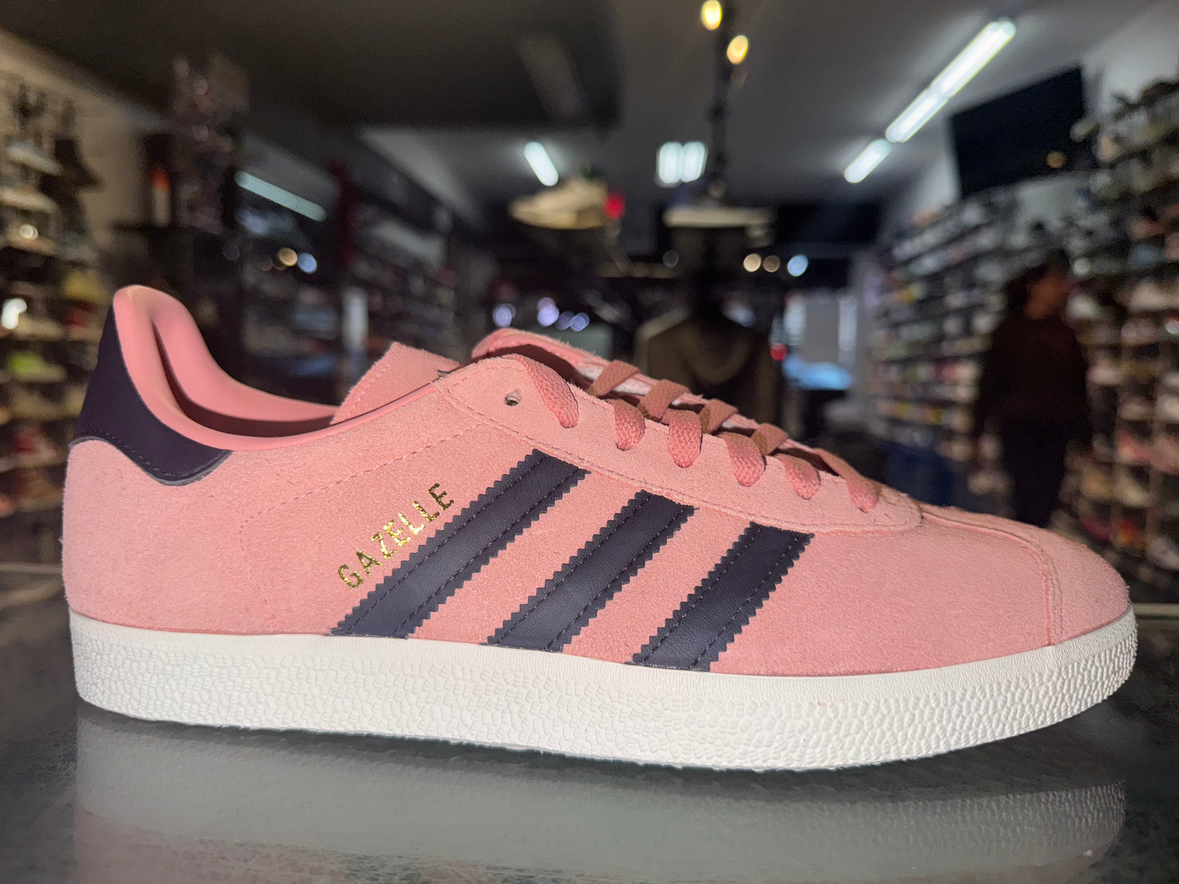 Size 12 Adidas Gazelle "Glow Pink Black" Brand New