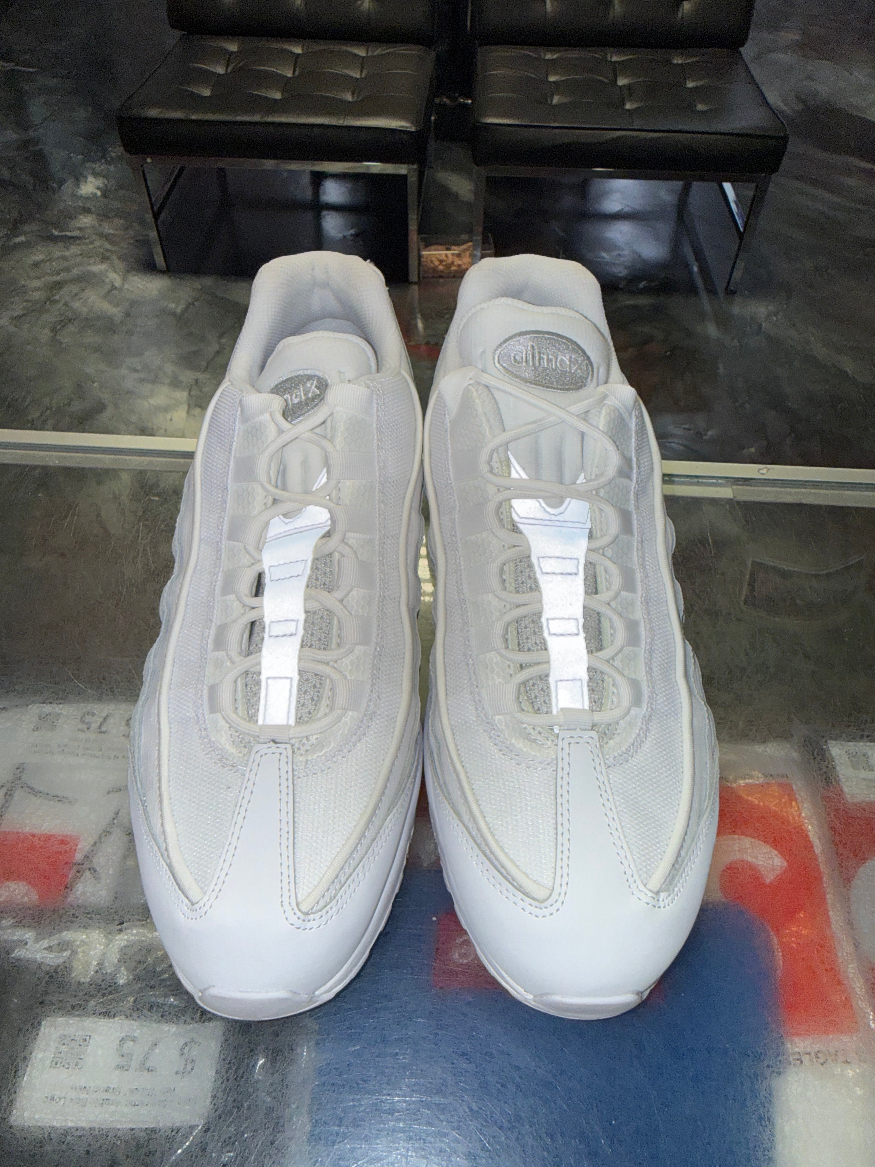Size 11 Air Max 95 Big Bubble White - NB