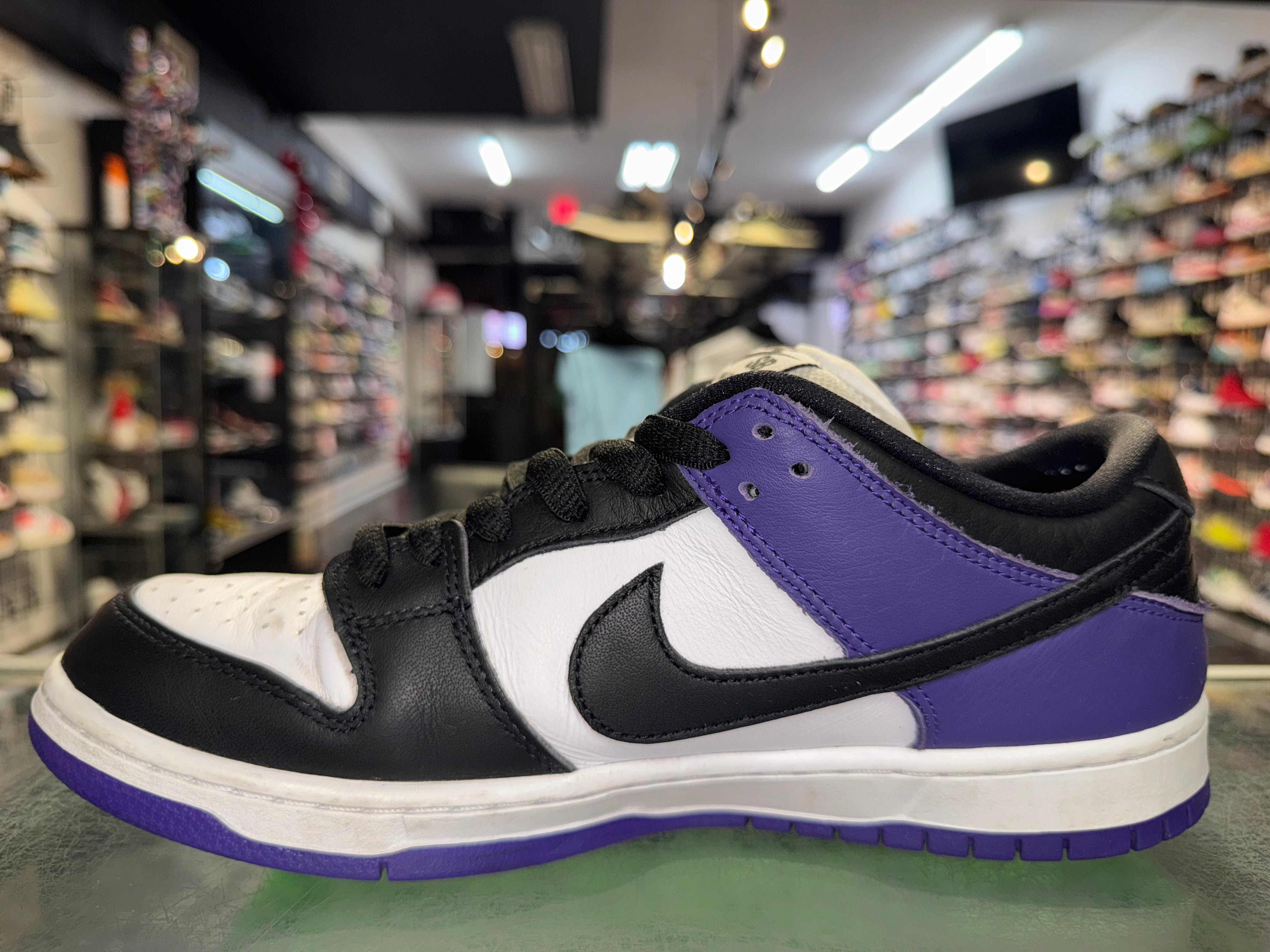 Size 10 Dunk Low SB "Court Purple"