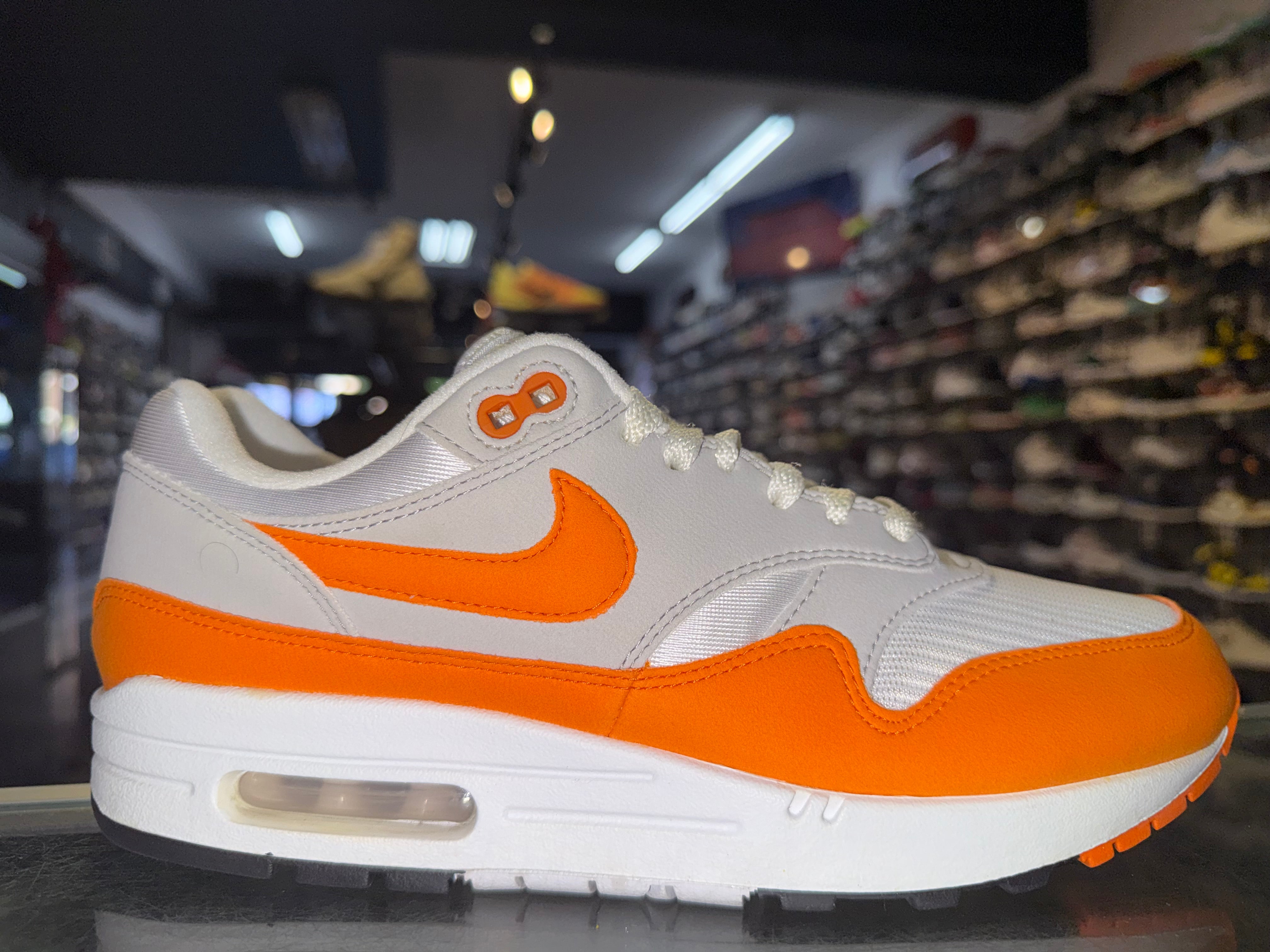Size 8.5 Air Max 1 "Anniversary Orange"