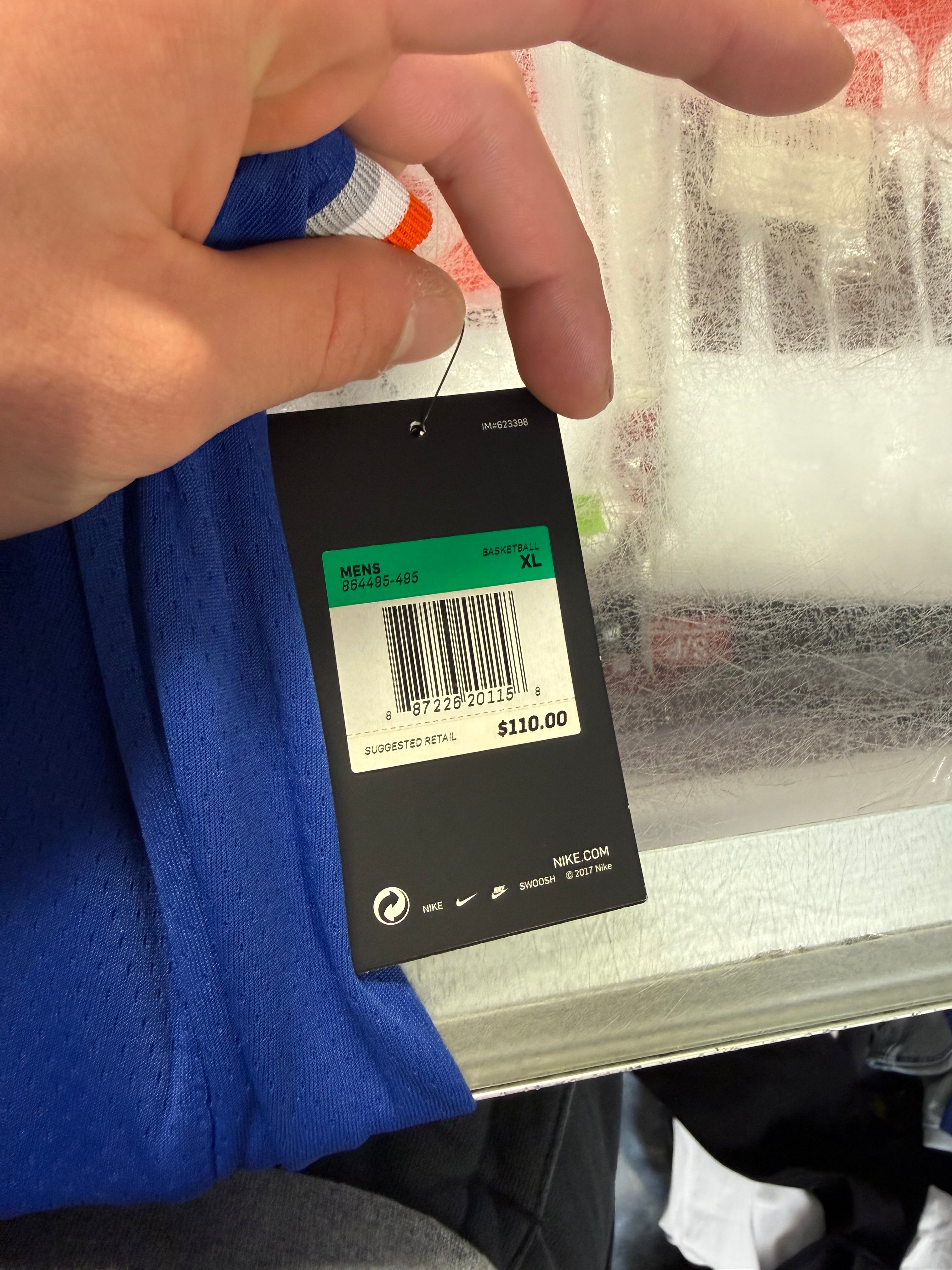 XL NY Knicks Porzingus Jersey NEW