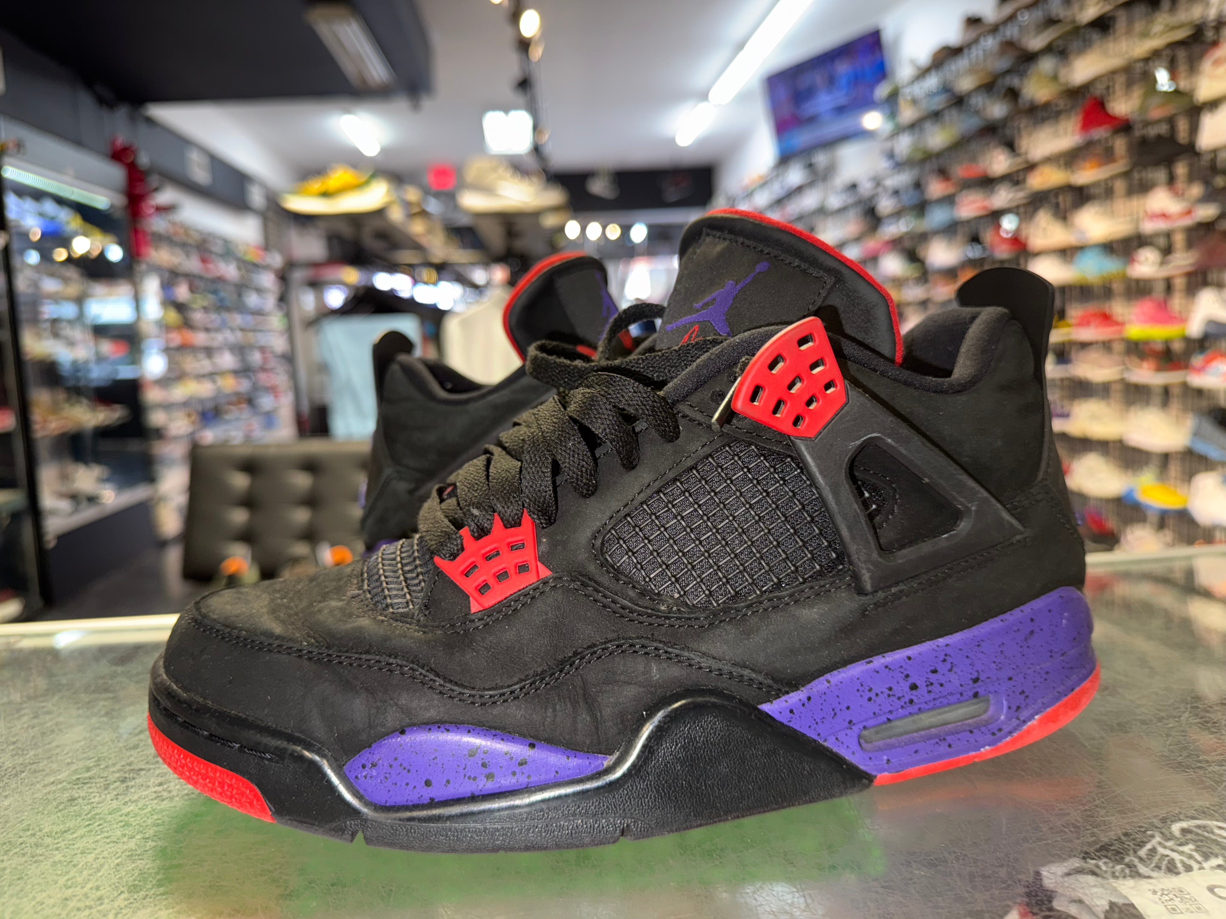 Size 9 AJ 4 "OVO Raptors" - NB