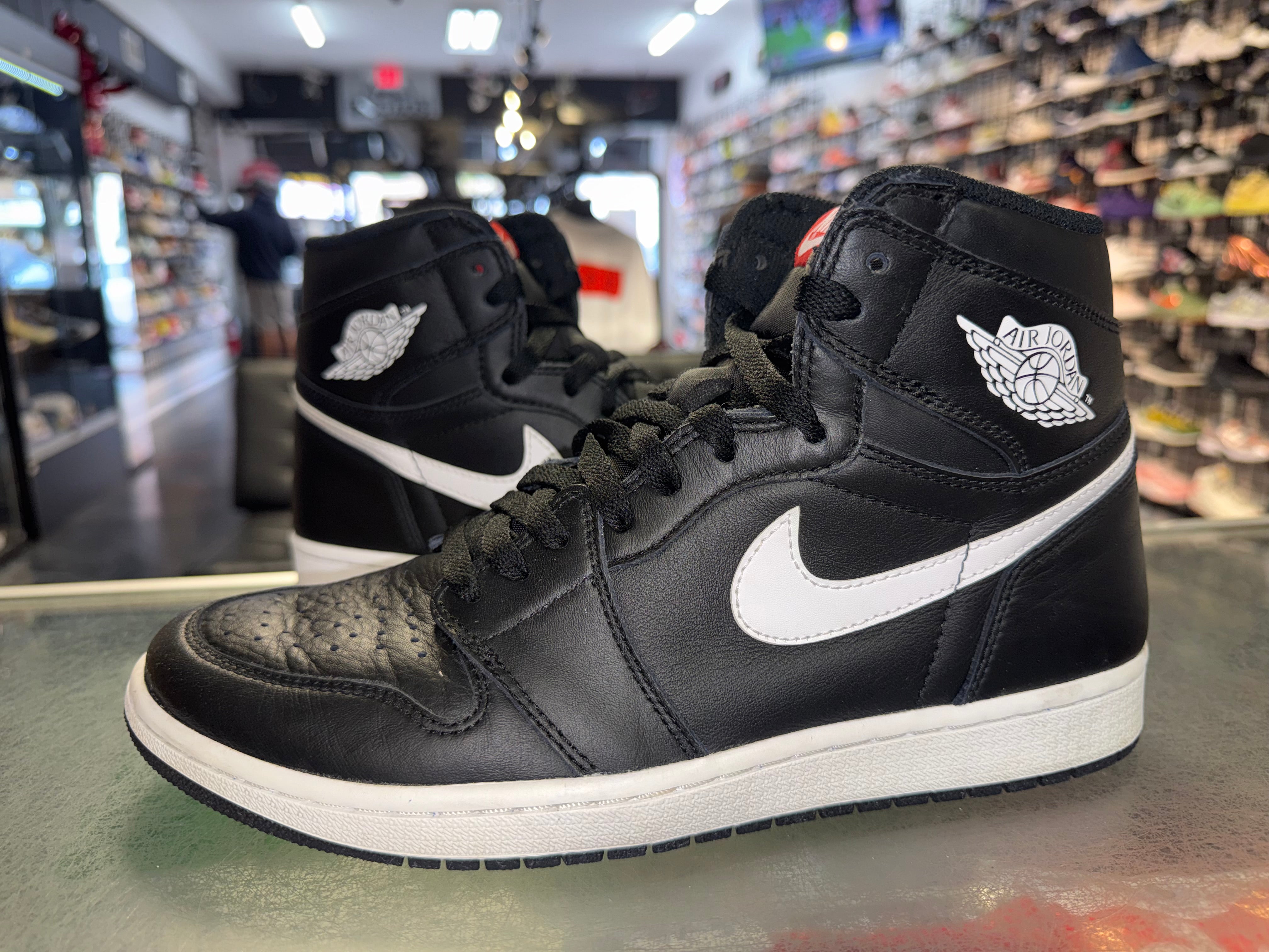 Size 9.5 Air Jordan 1 "Yin Yang Black"