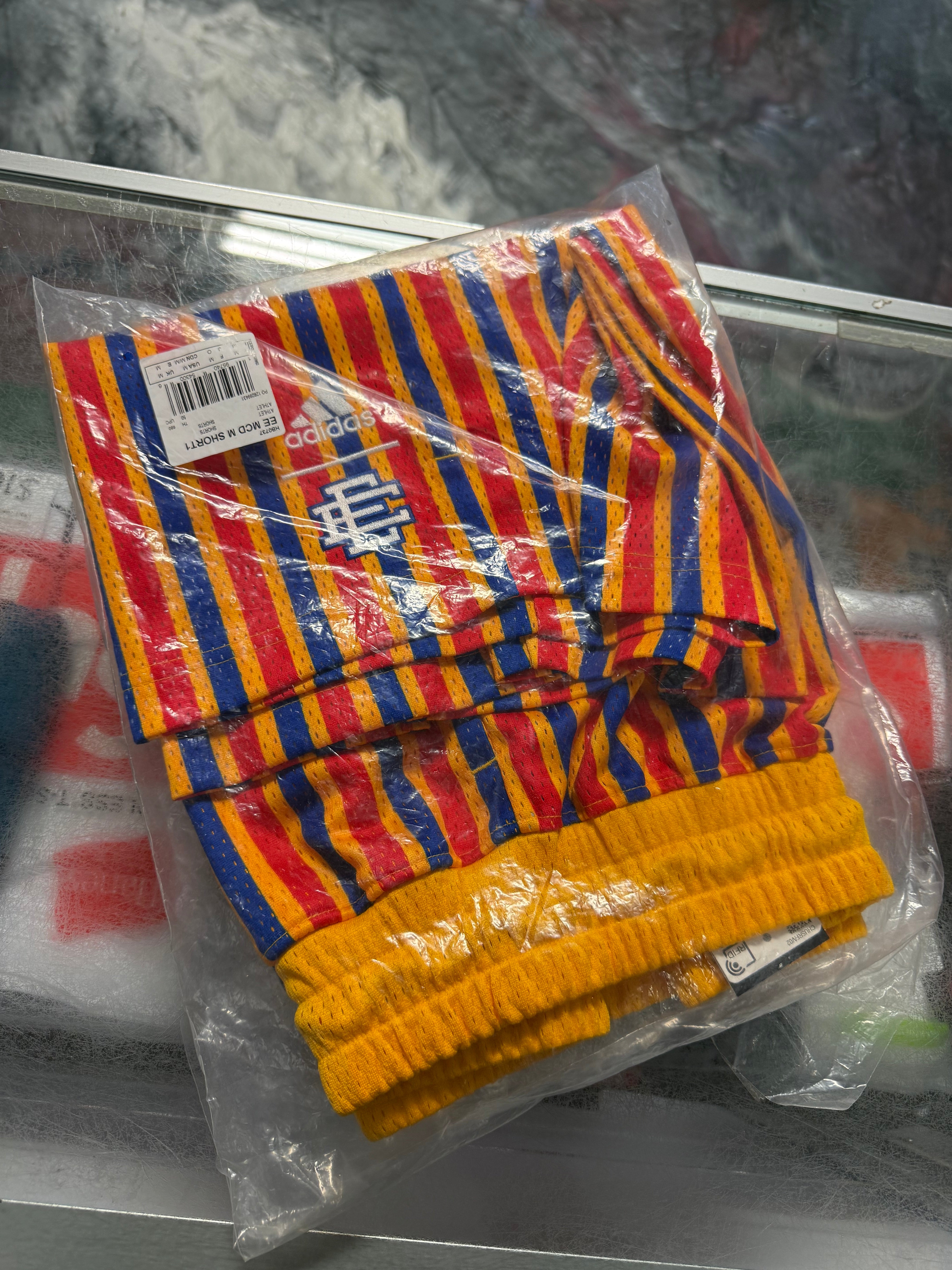 Size M Eric Emanuel x Adidas All American EE Shorts “Multi” Brand New