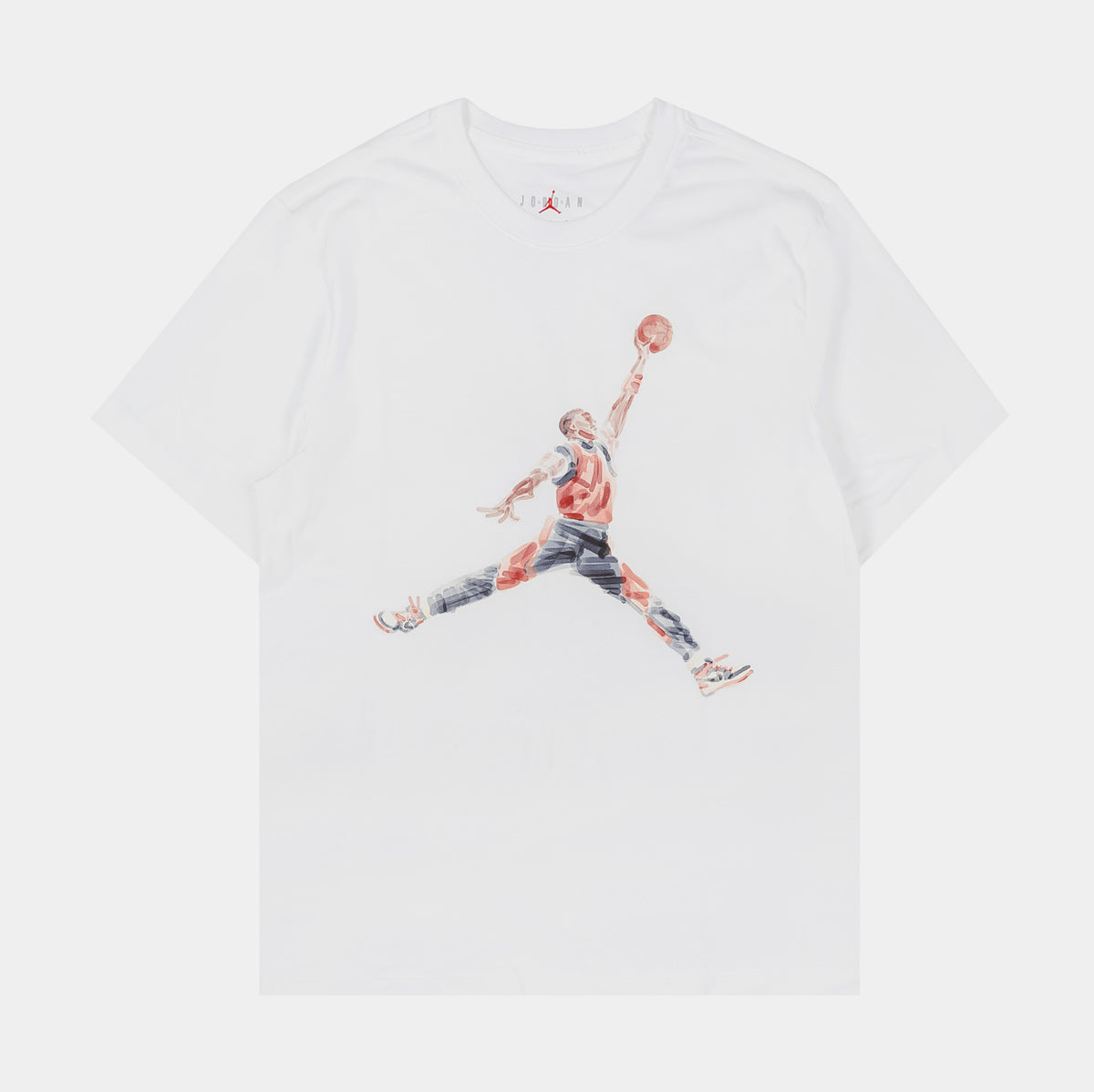 Size M Air Jordan Watercolor Tee “White” Brand New